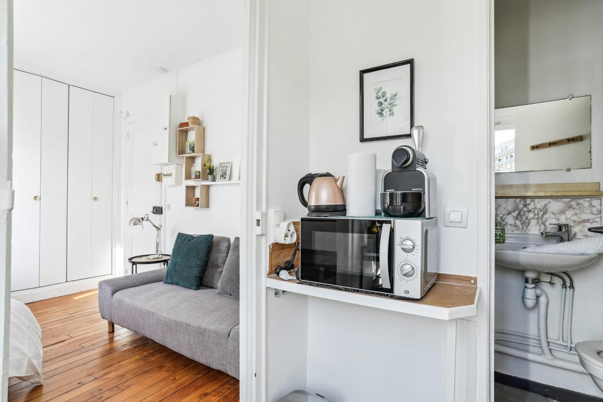 Apartment Studio Cosy Expo Versailles 2pers Paris