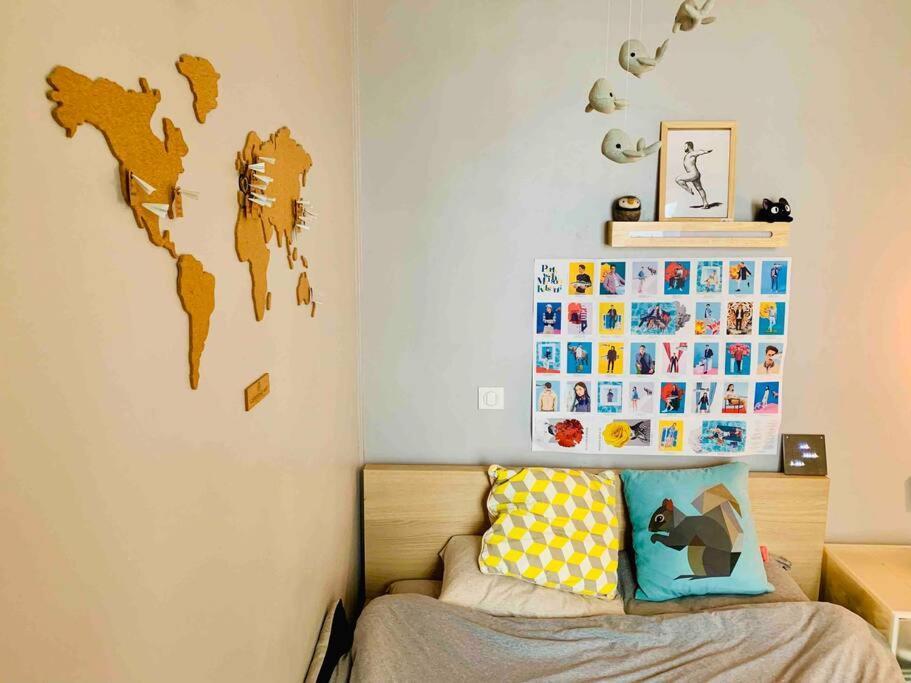 Artist Designed Flat In Central Area Montparnasse Apartment