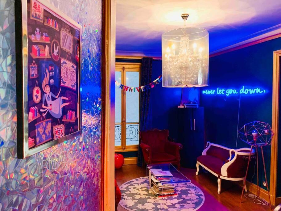 Artist Designed Flat In Central Area Montparnasse Apartment Paris