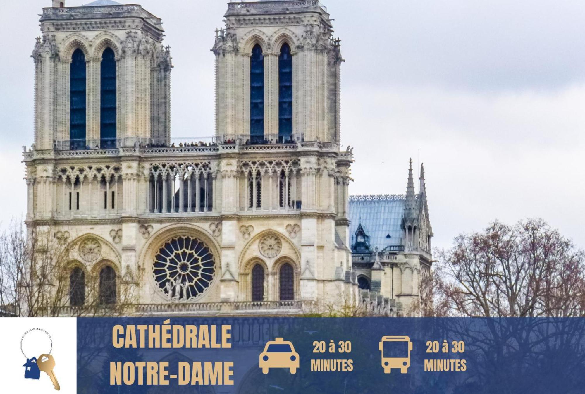 Homestay Lit Double Et Salon Avec Canape-lit A 10 Minutes Des Champs Elysees