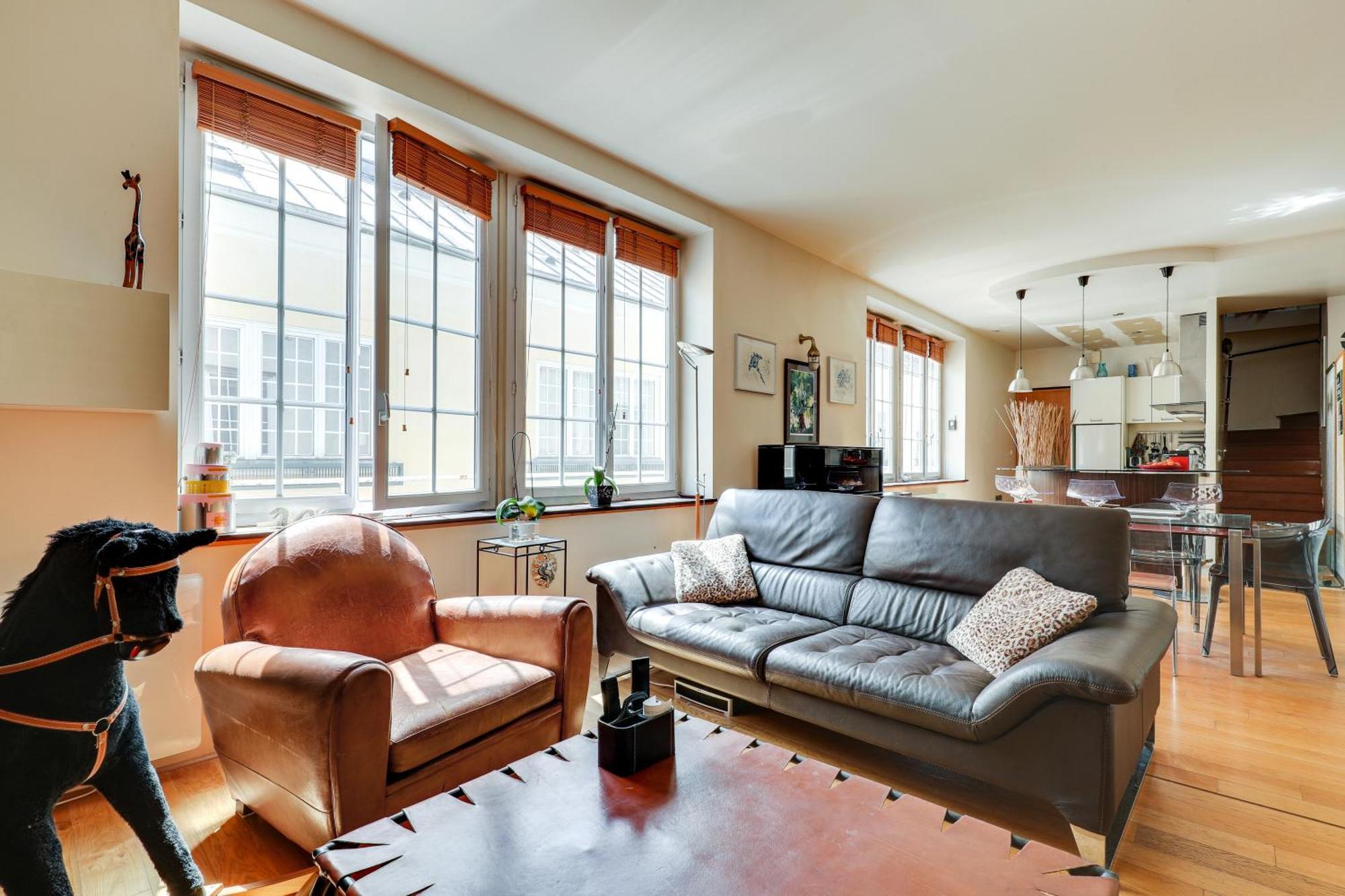 Duplex Calme Et Lumineux Au Coeur De Bastille Appartement *