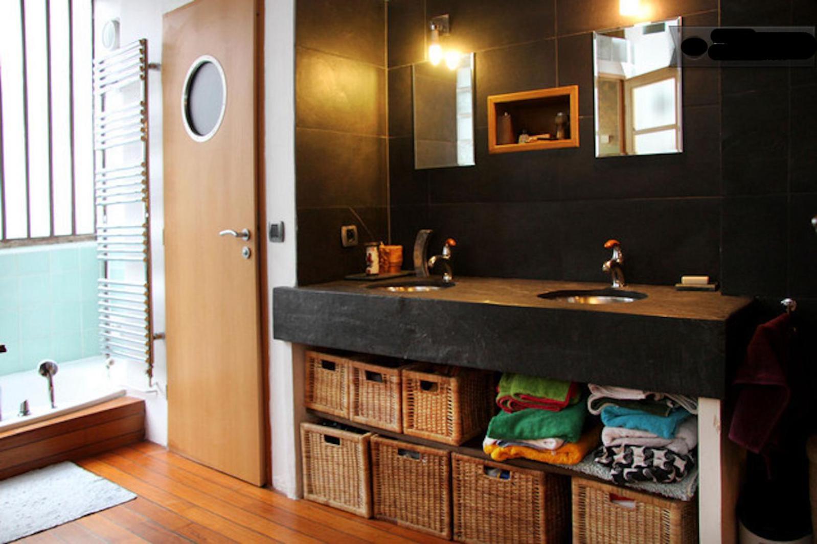 Apartment Loft Character With A View Of Court Paris