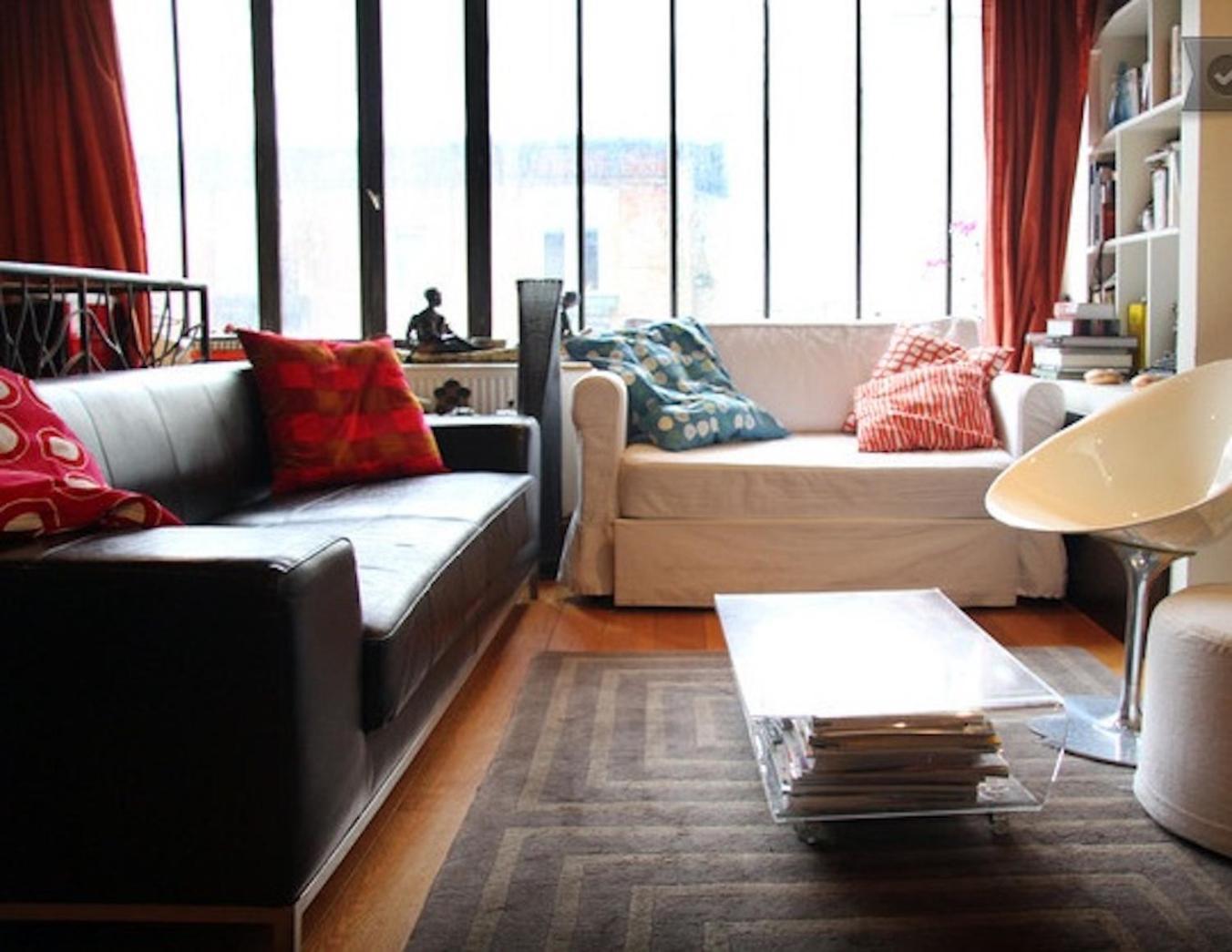 Loft Character With A View Of Court Apartment Paris