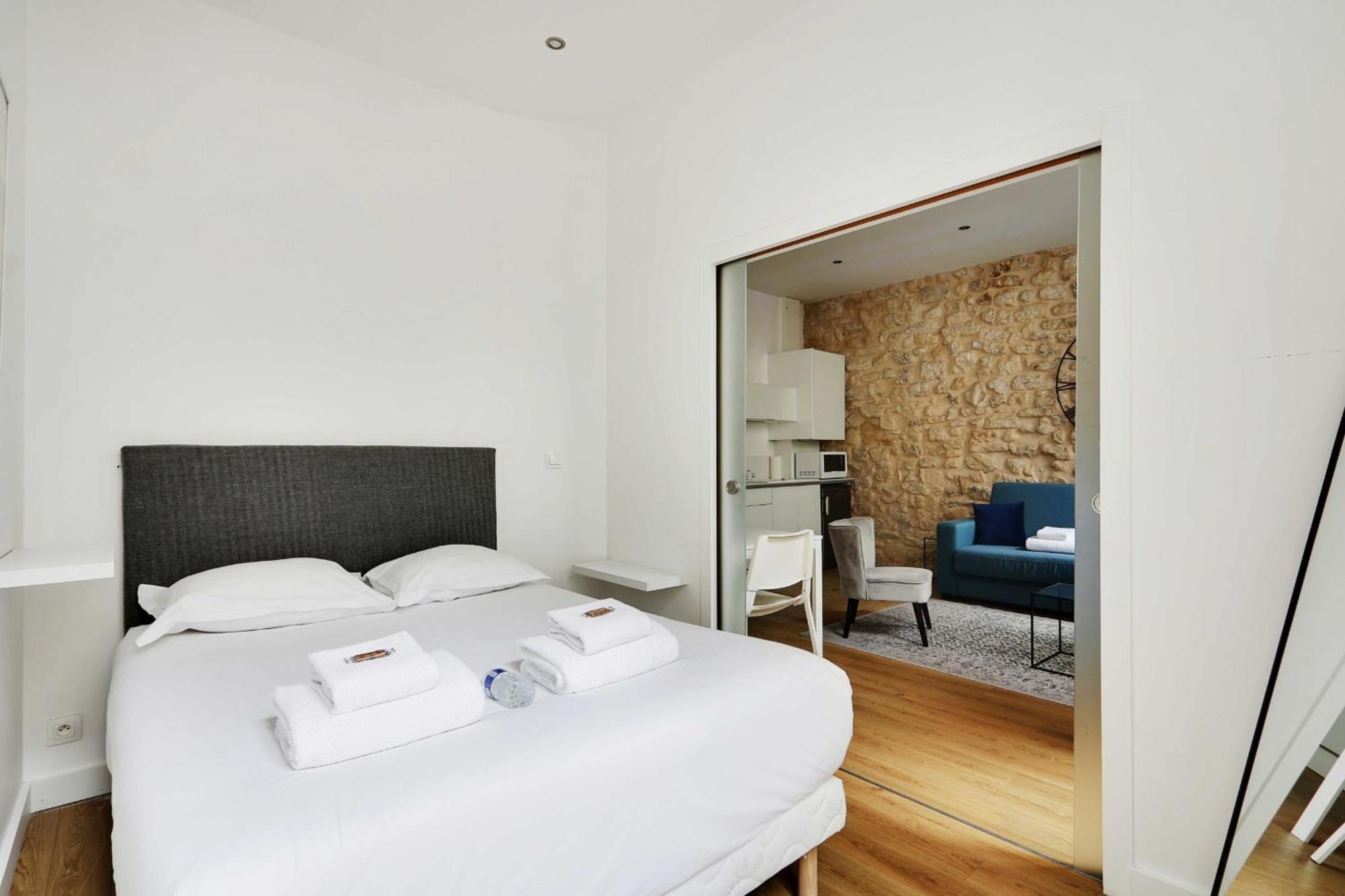 Confortable -1br 4p- Quartier Beaubourg Apartment *