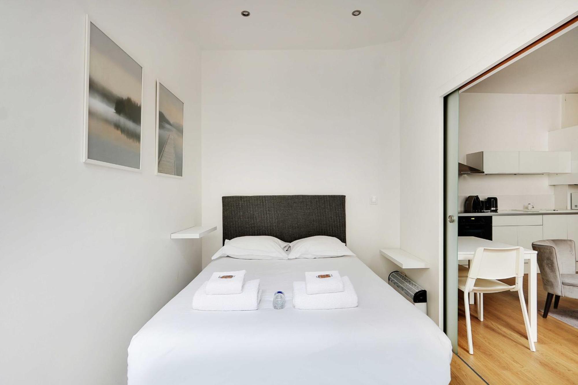 Confortable -1br 4p- Quartier Beaubourg Apartment