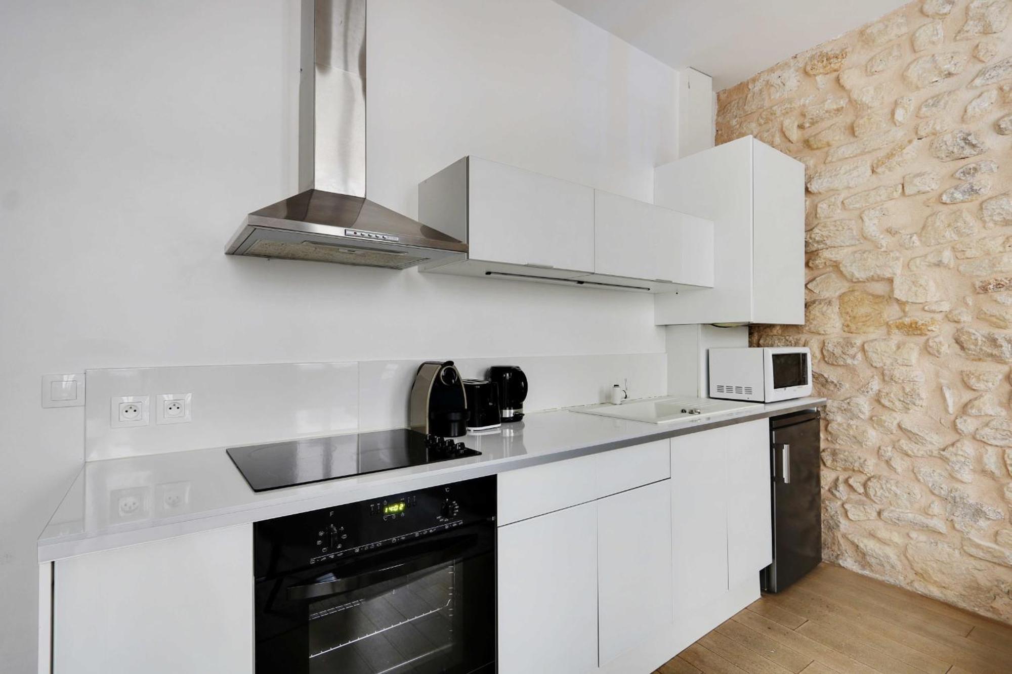 Apartment Confortable -1br 4p- Quartier Beaubourg *