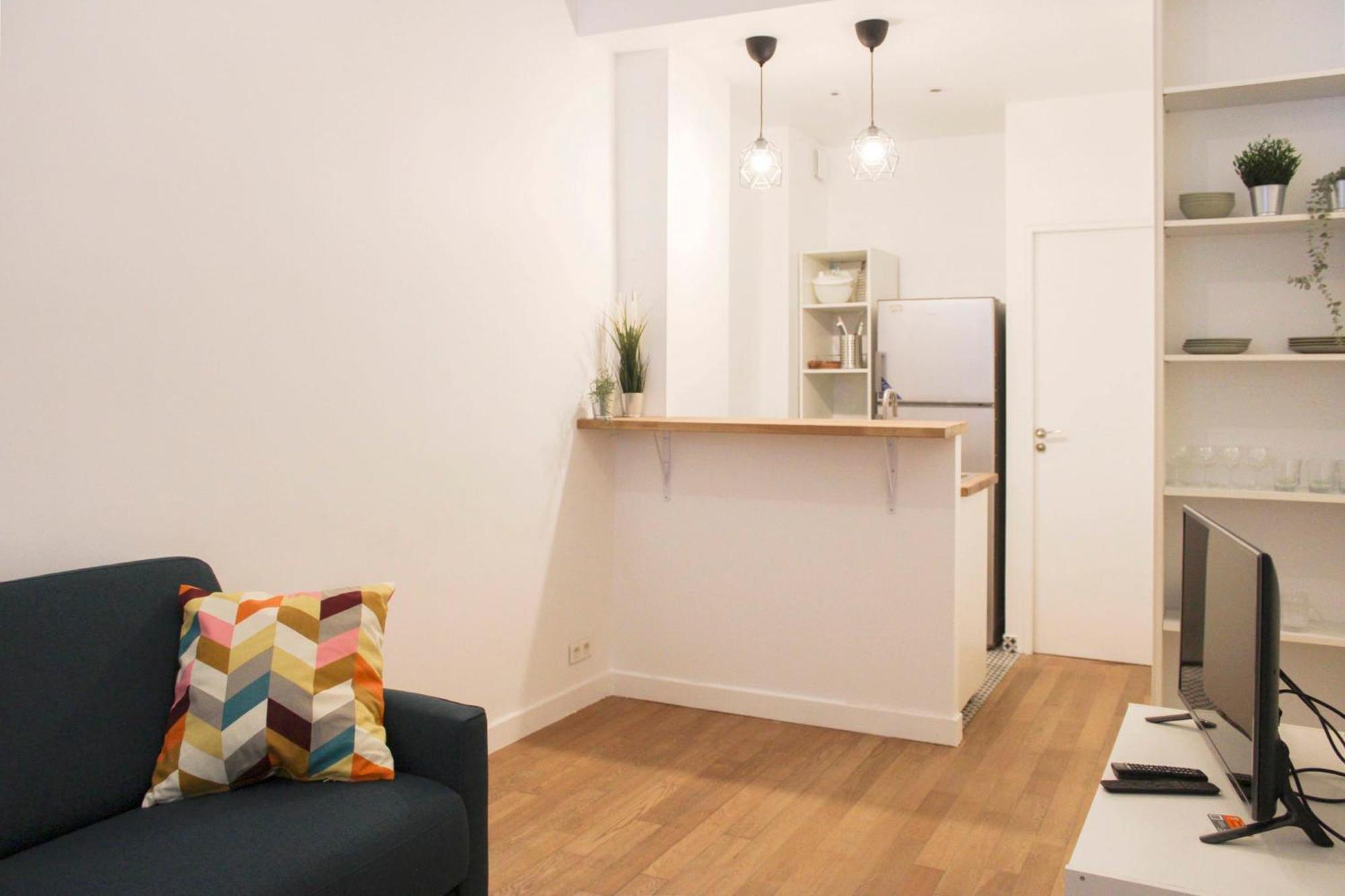 Apartment 30 M Near Canal St Martin Paris