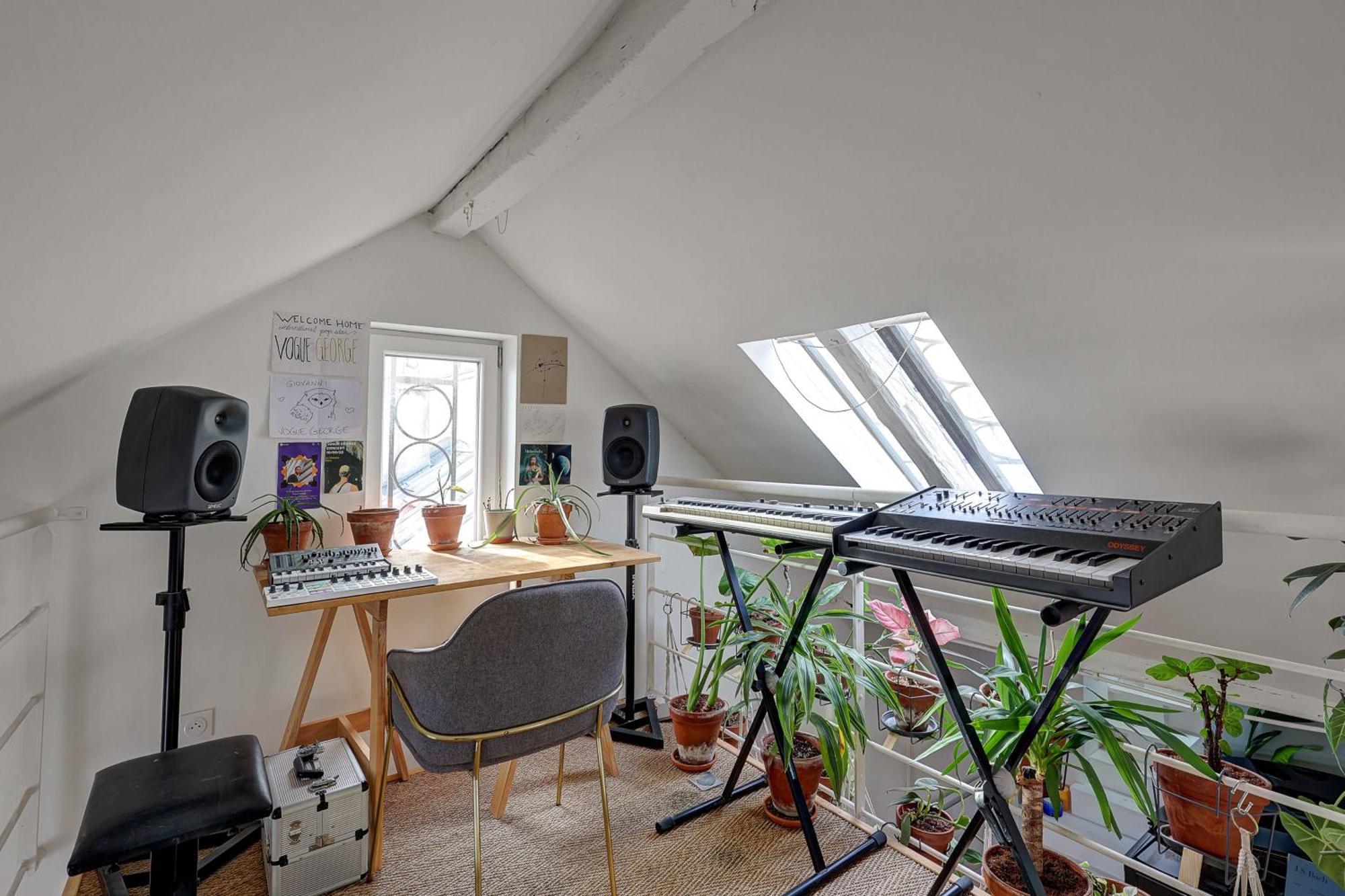Appartement Pretty Parisian Penthouse