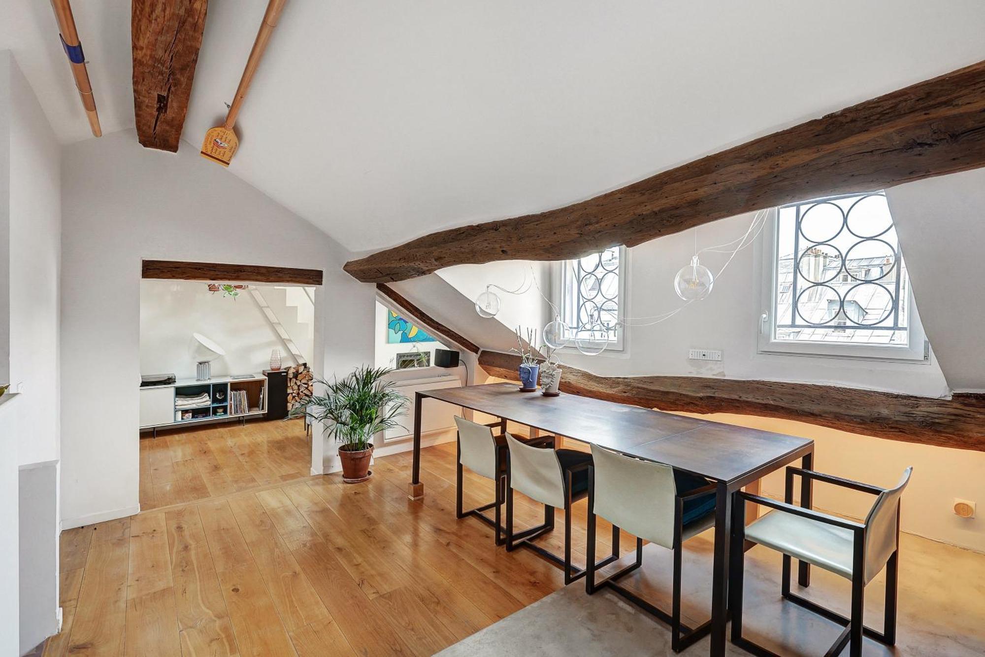 Appartement Pretty Parisian Penthouse *