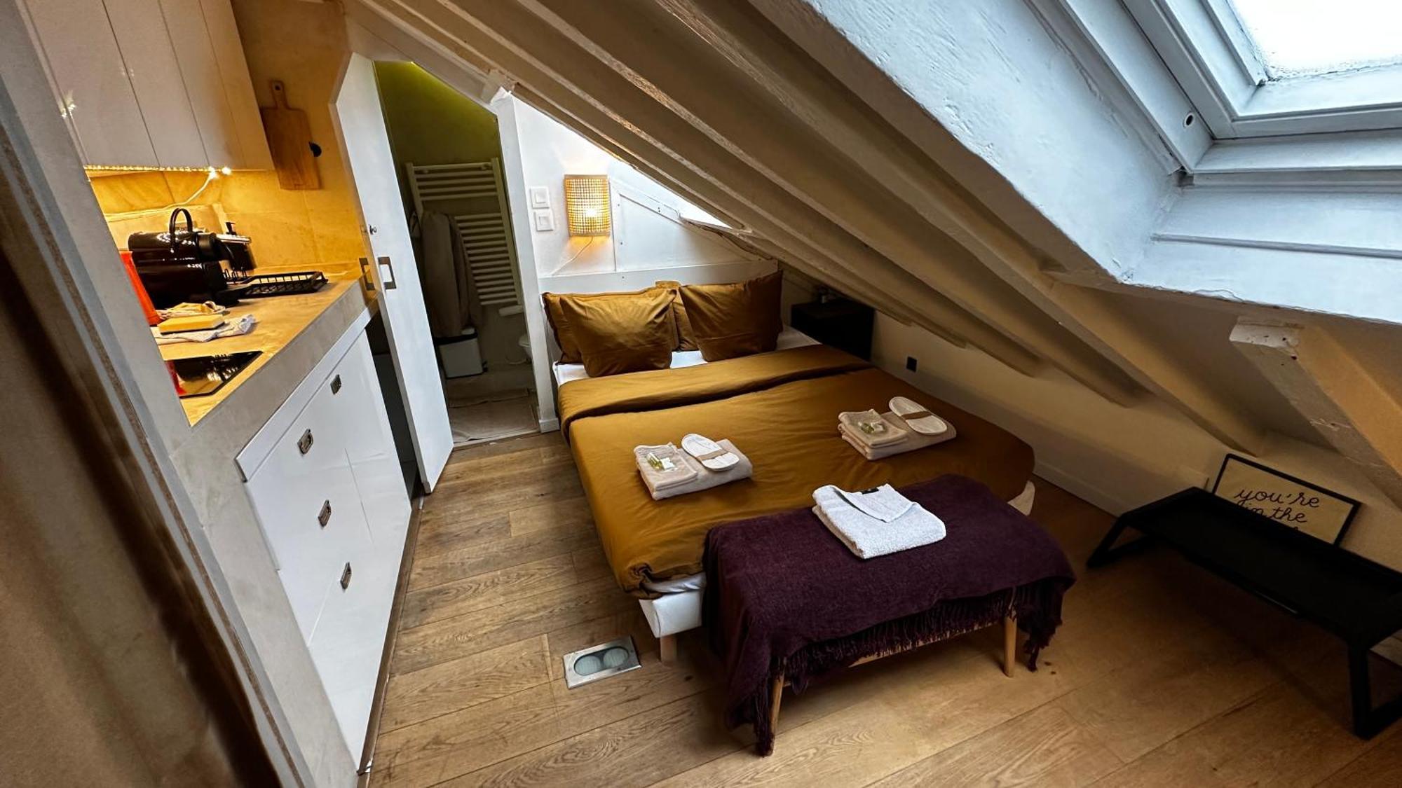 Marais Rooftop Studio - Metro Filles Du Calvaire Appartement *