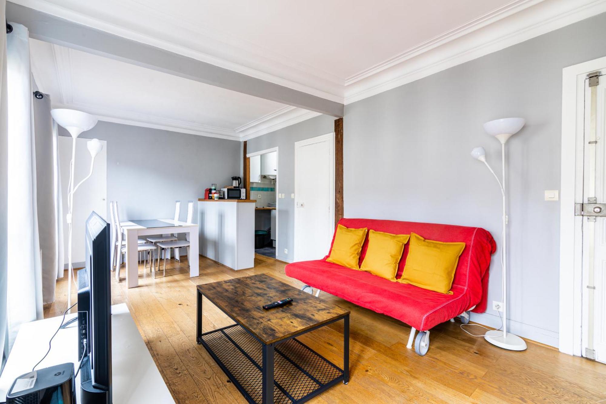 Apartment Luxurious 2 Bedroom Tour Eiffel Bourdonnais Free Netflix *