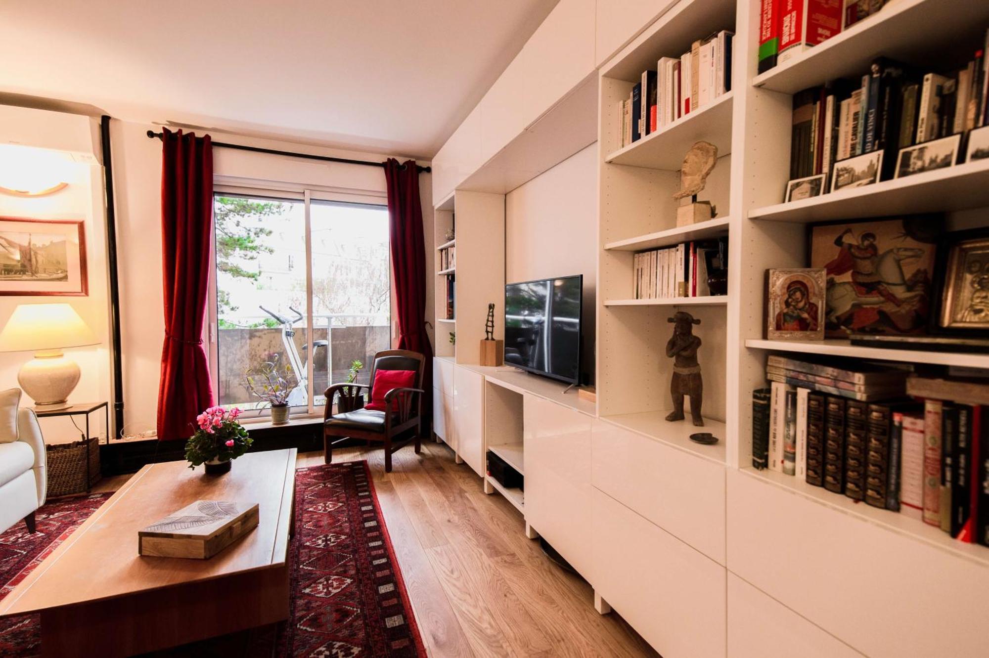 Paris-daumesnil - Grand 2 Pieces 4 Etoiles De Charme Sur Jardin - 61m2, Pour 4p - Large 4 Star Charming 1 Bedroom For 4 With Ac *