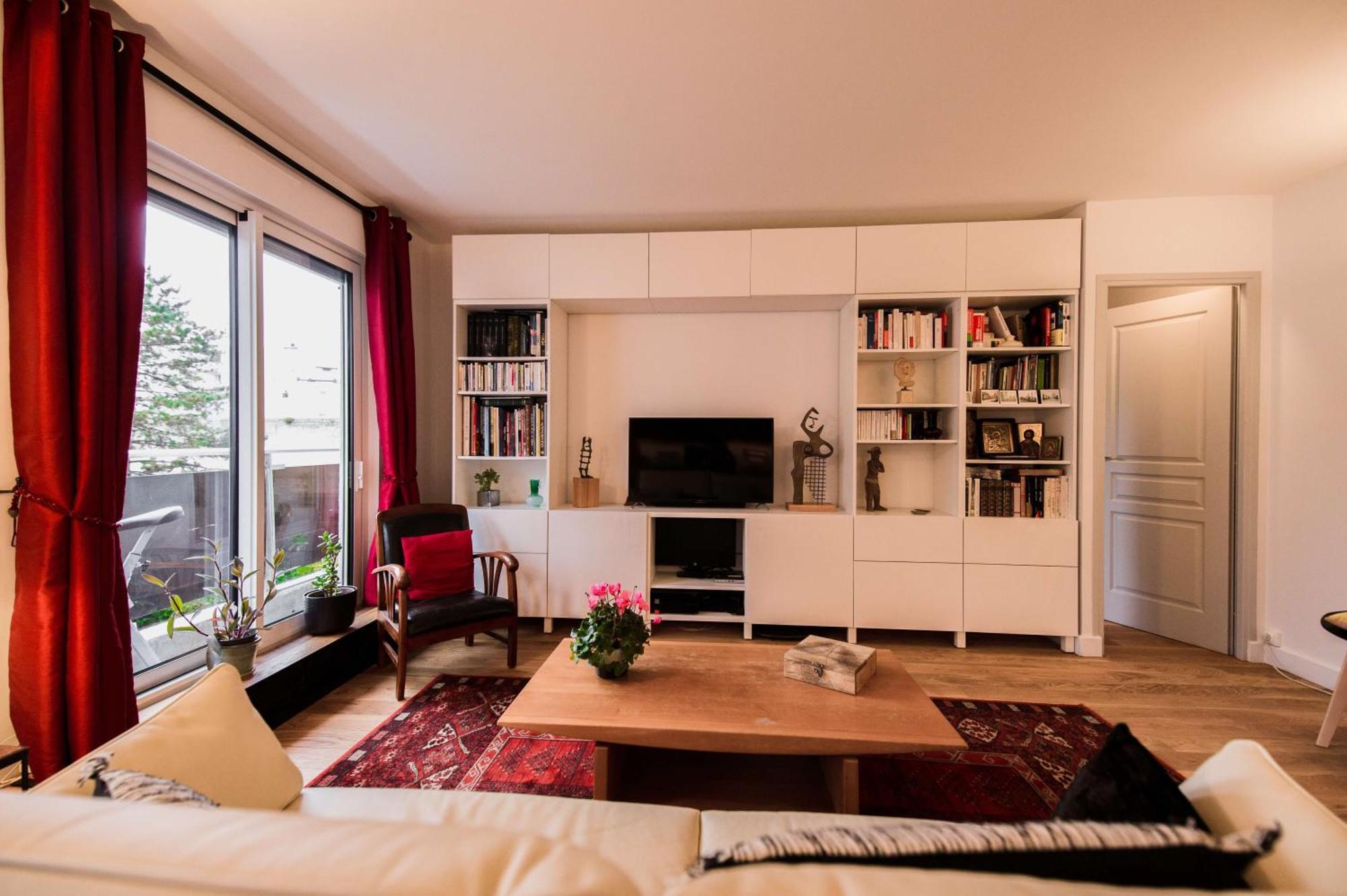 Appartement Paris-daumesnil - Grand 2 Pieces 4 Etoiles De Charme Sur Jardin - 61m2, Pour 4p - Large 4 Star Charming 1 Bedroom For 4 With Ac