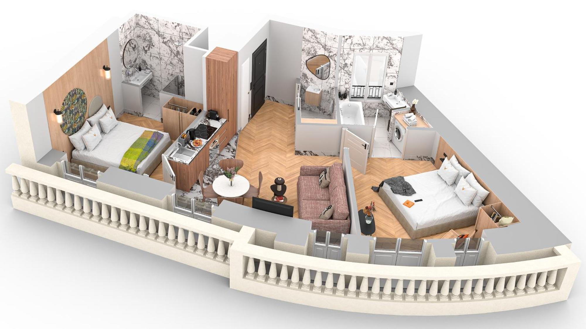 Apartment Yuna Saint-germain-des-pres - Serviced Paris