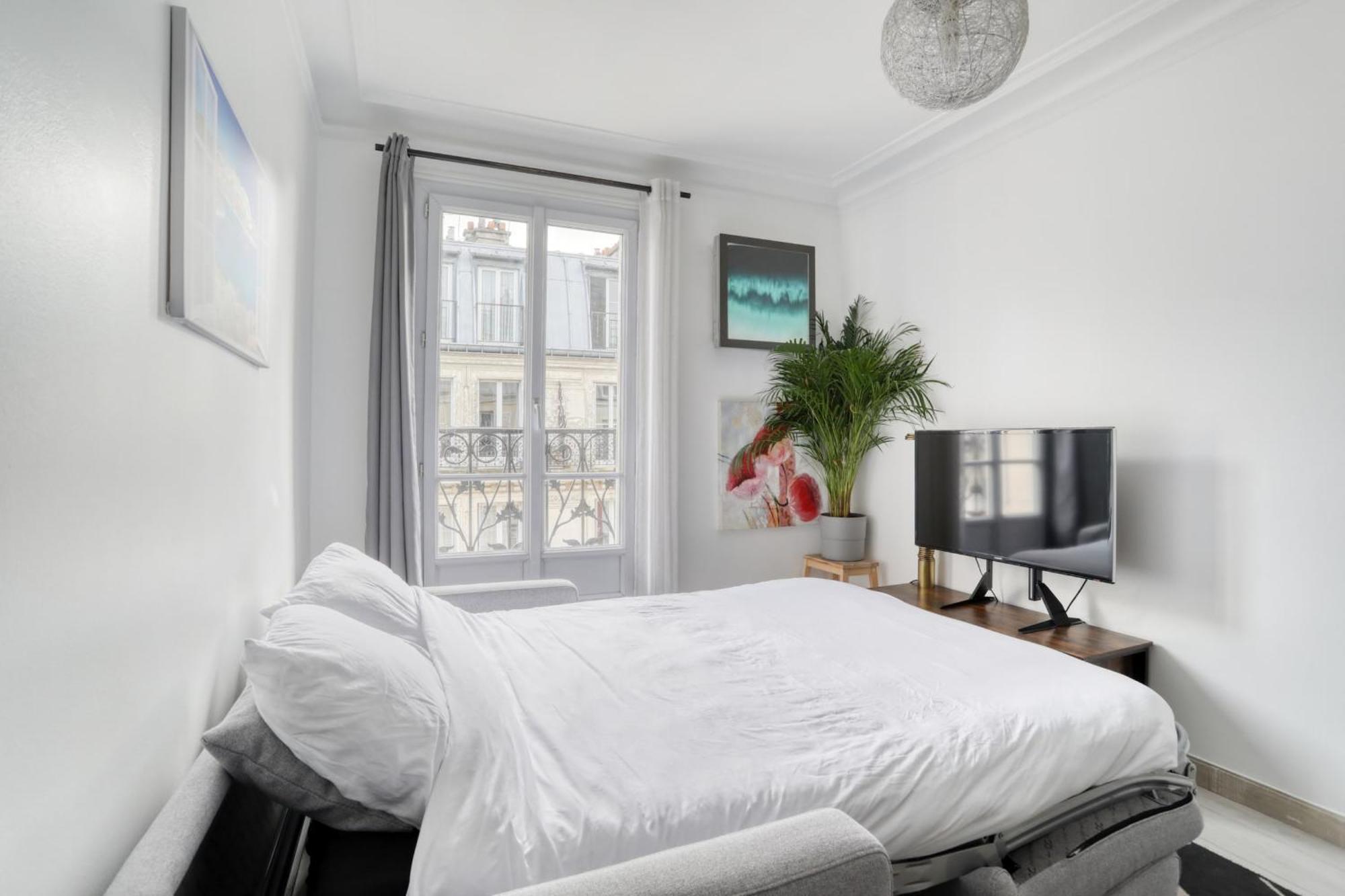 Grand Spacieux Renove Metro Wifi Appartement Paris