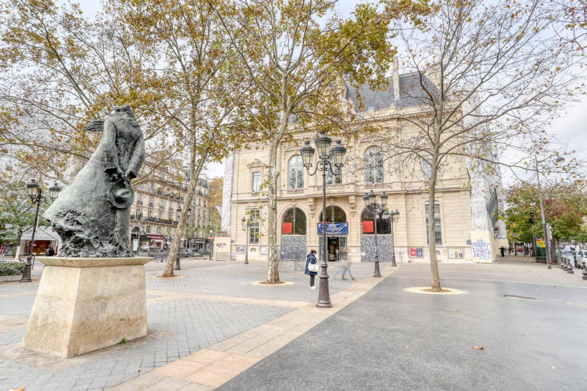 Grand Spacieux Renove Metro Wifi Appartement