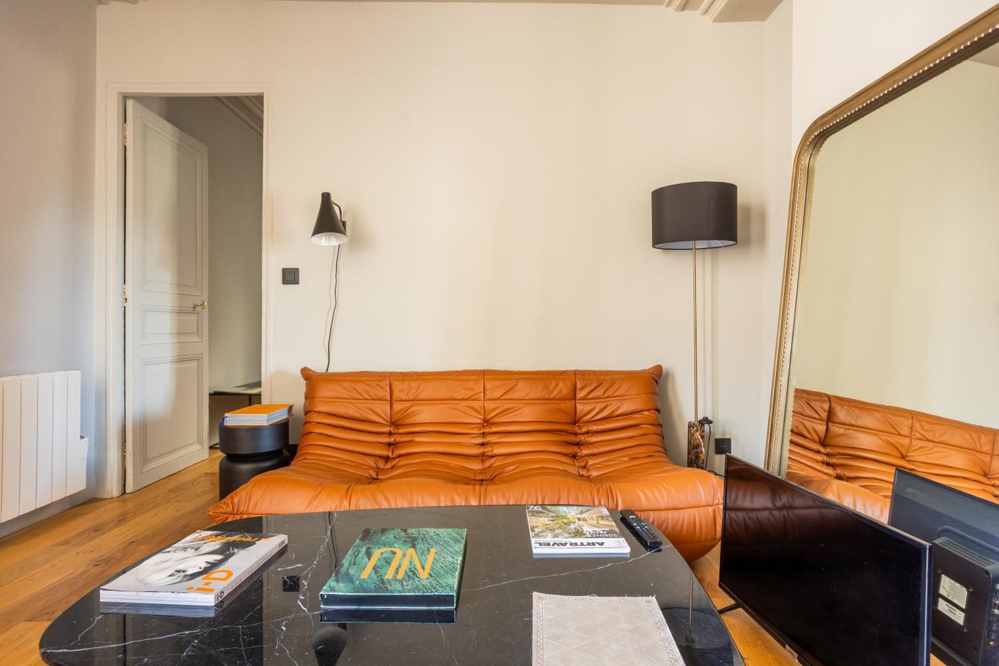 Apartment Bail Mobilite Luxe Le Marais Paris