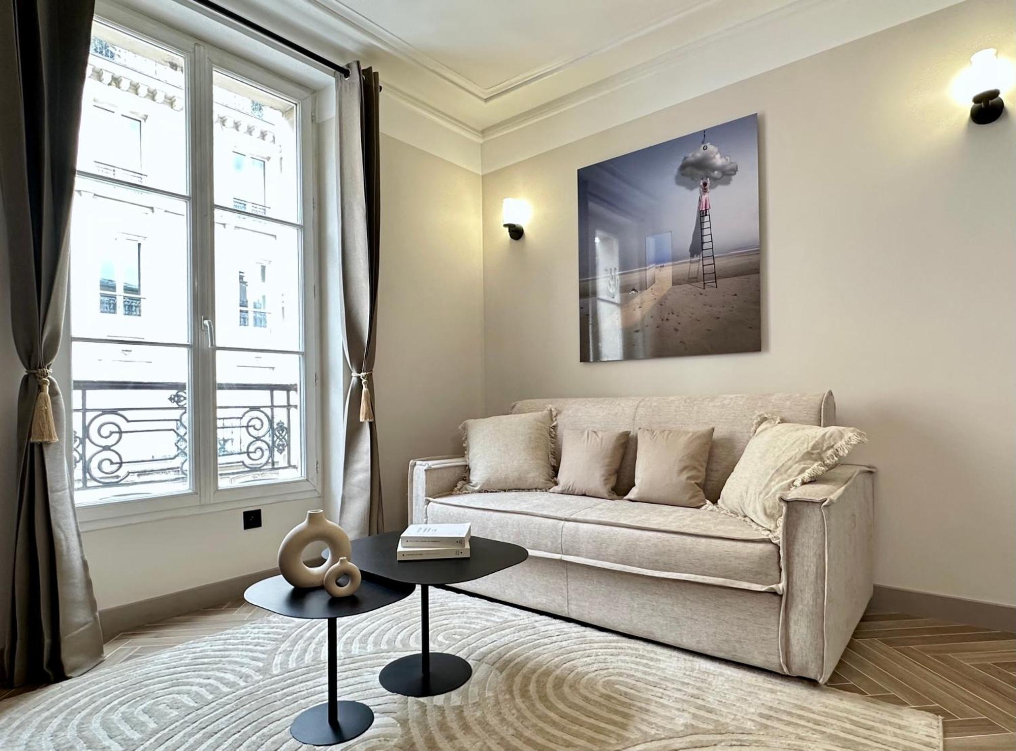 Apartment Charming With Eiffel Tower View *