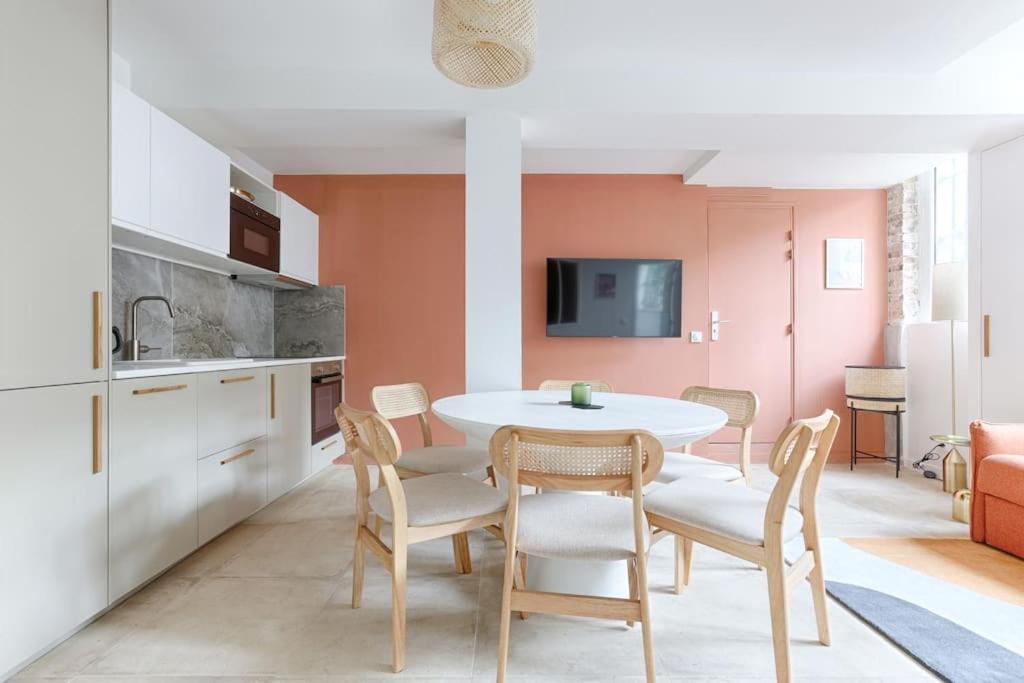 Appartement Mykeypers - Chic & Elegant Flat 2br/6p- Republique