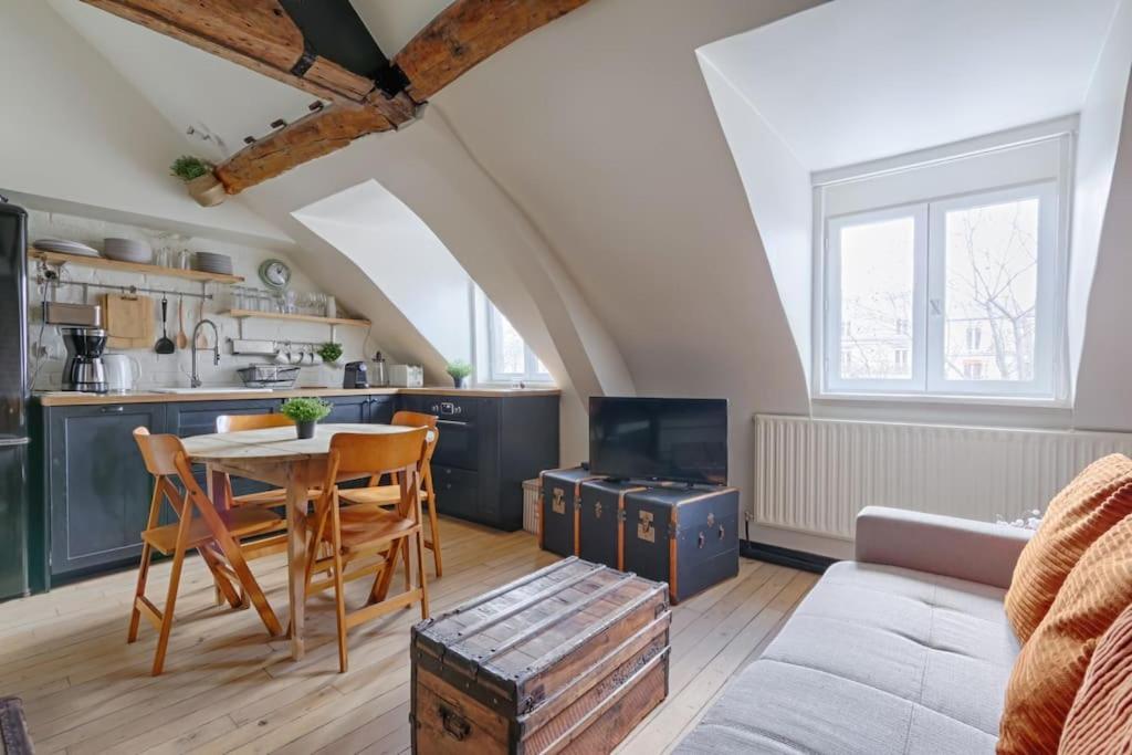 Mykeypers - Fantastic Designed Parisan Loft 2br/6p- Le Marais Paris