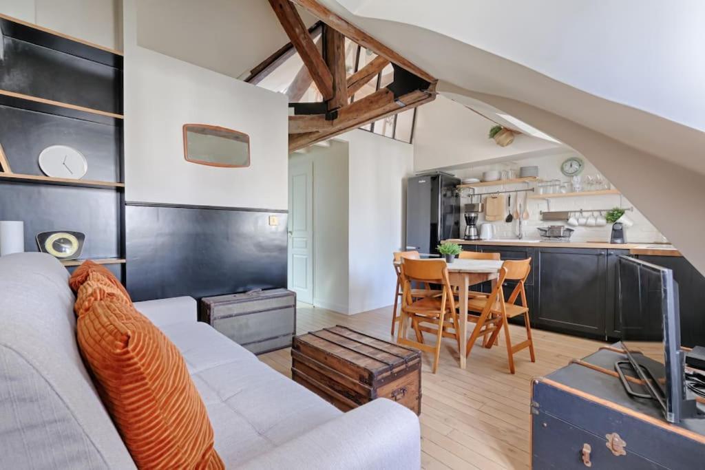 Mykeypers - Fantastic Designed Parisan Loft 2br/6p- Le Marais * Paris