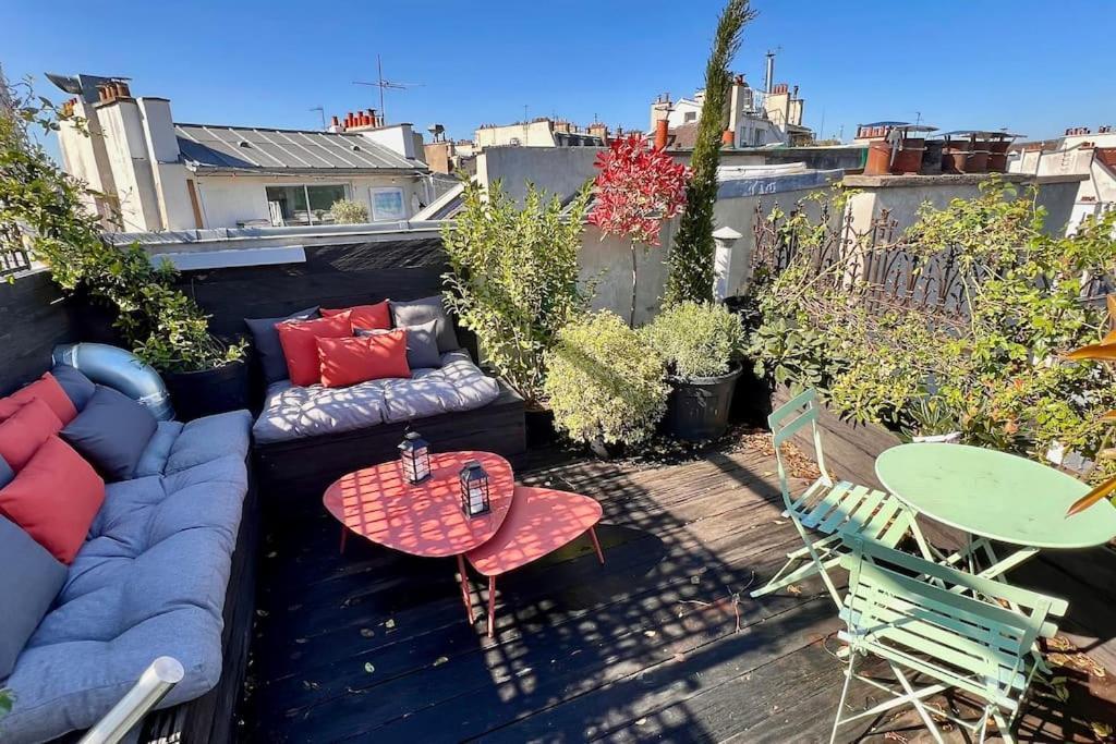 Rooftop Triplex With Garden At Notre Dame Appartement Paris