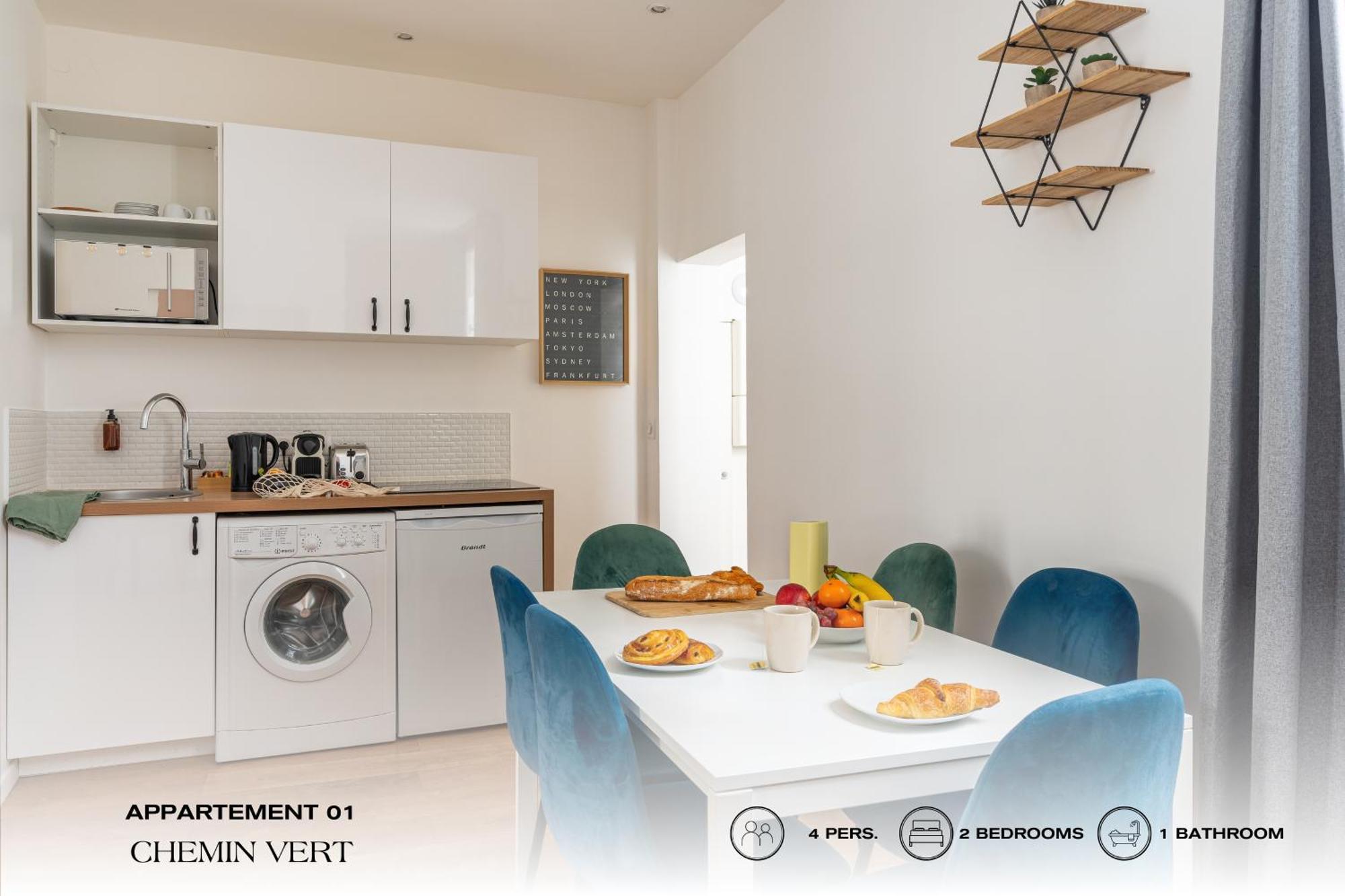 Apartment Beauquartier - Chemin Paris