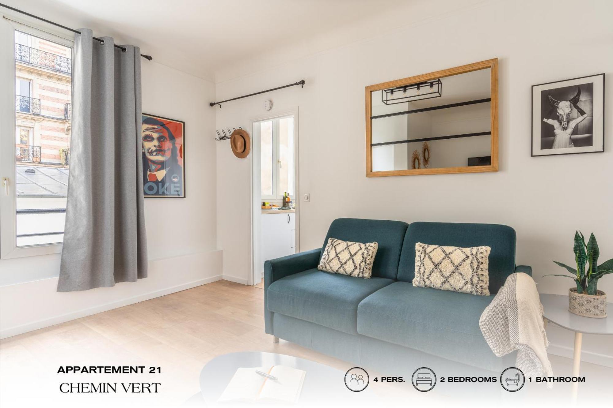 Beauquartier - Chemin Apartment Paris