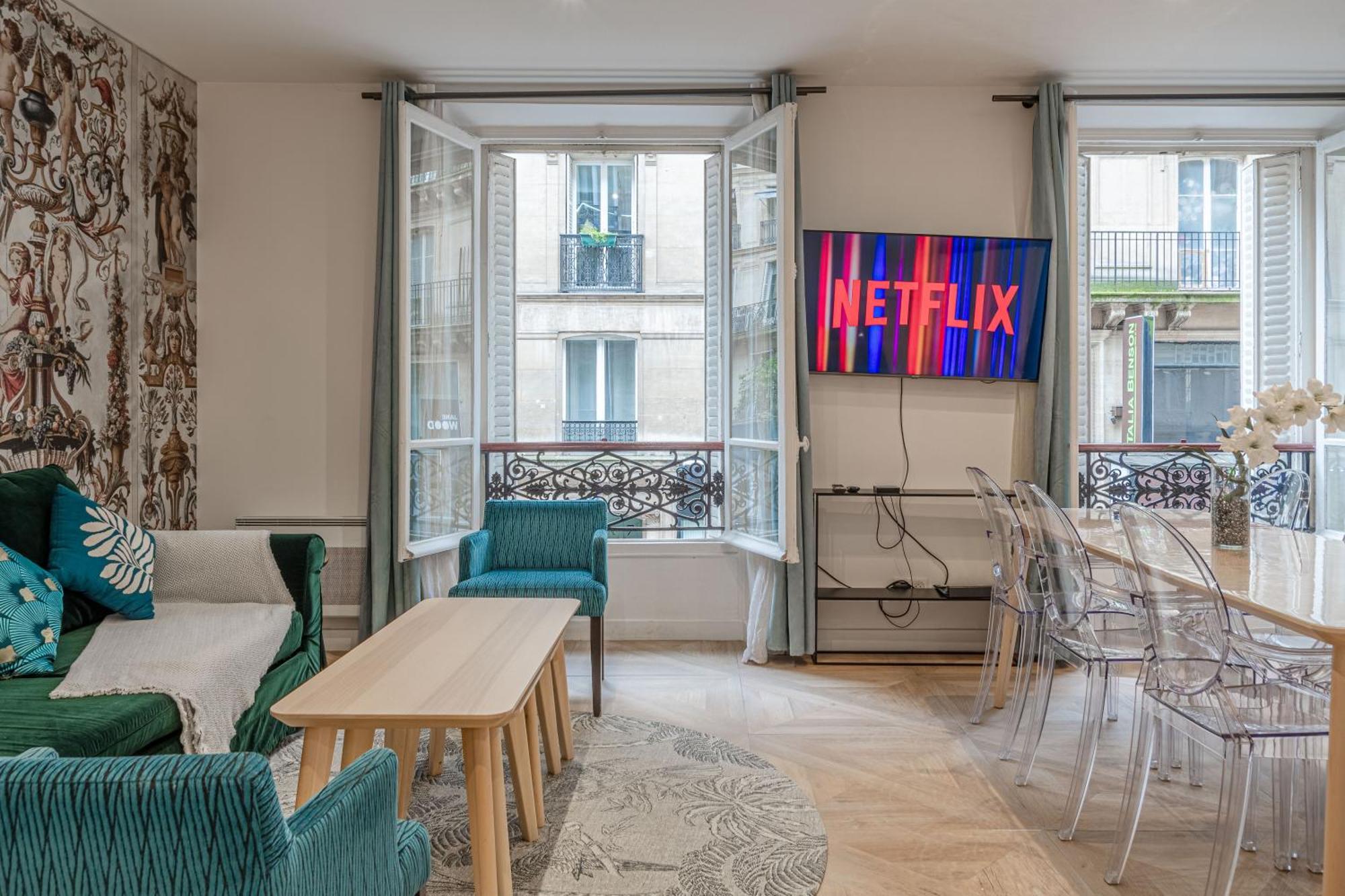 Spacieux Et Lumineux A Montorgueil Apartment Paris