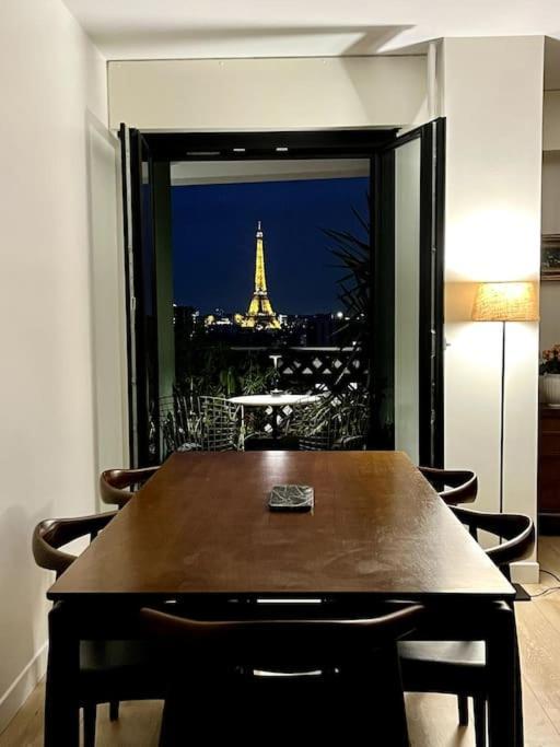 Parisian Flat Eiffel Tower View Apartment