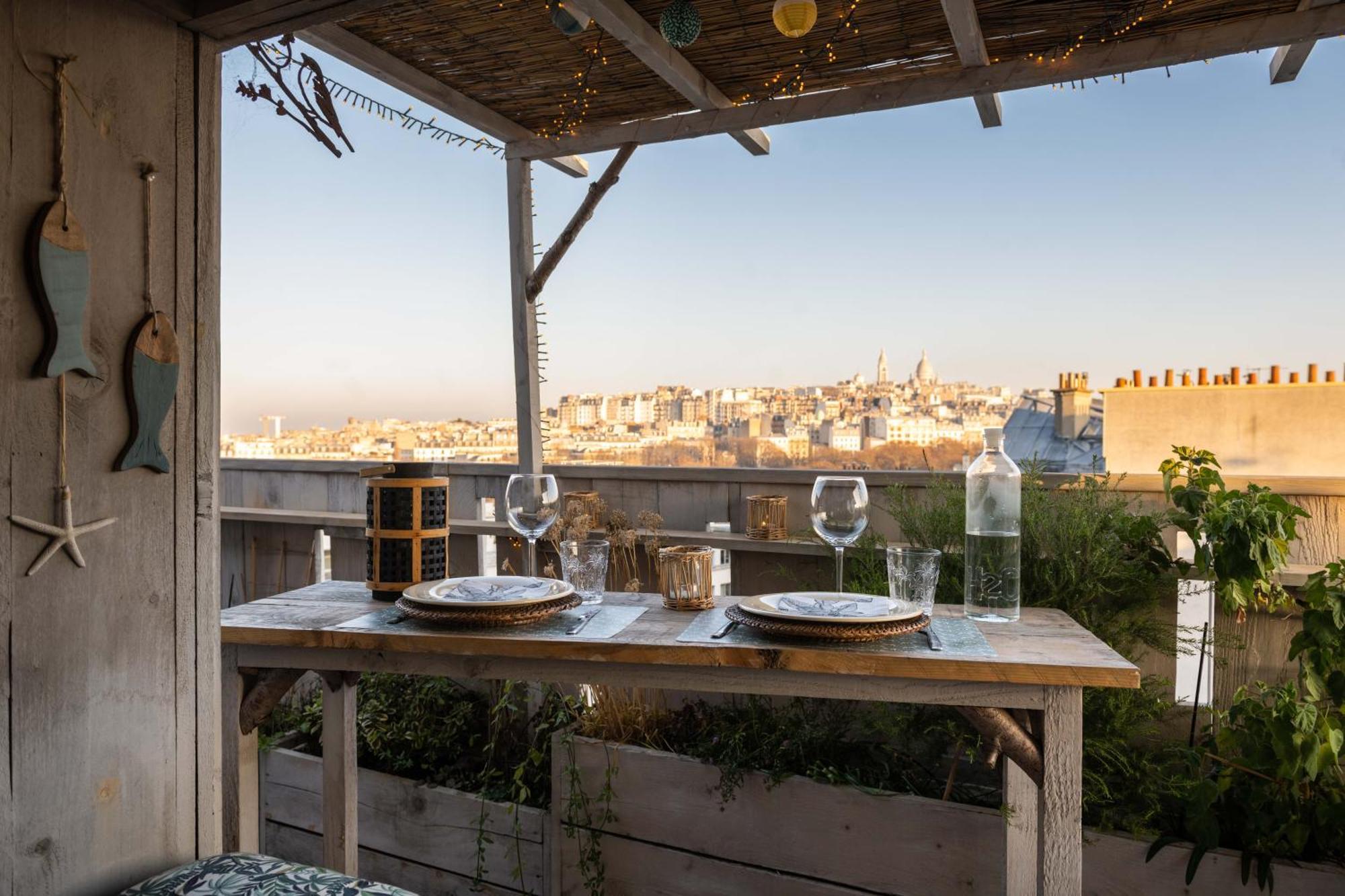 Avec 2 Terrasses Et Vues D'exception Apartment Paris