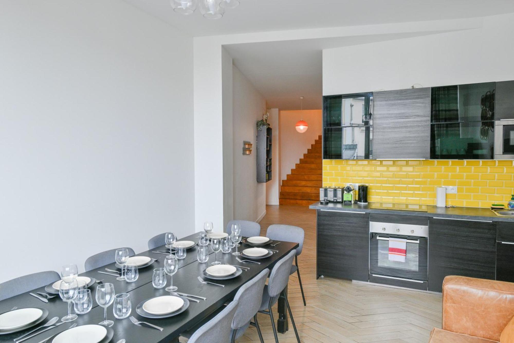 Apartment Sacre-coeur Modern 4bd With Sauna For 10 Guests! Paris
