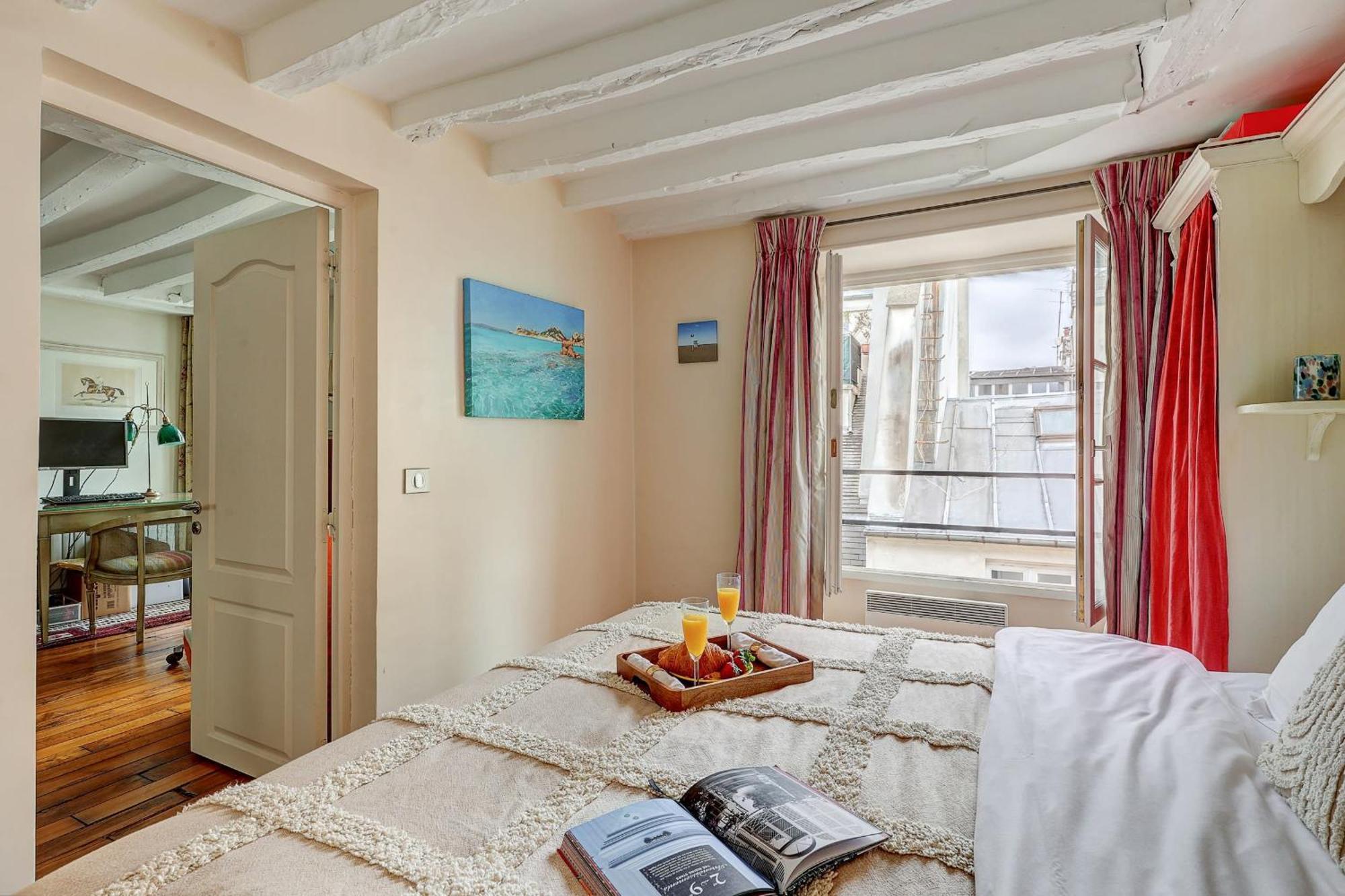 Appartement Pompidou & Louvre - 1br - Cityapartmentstay