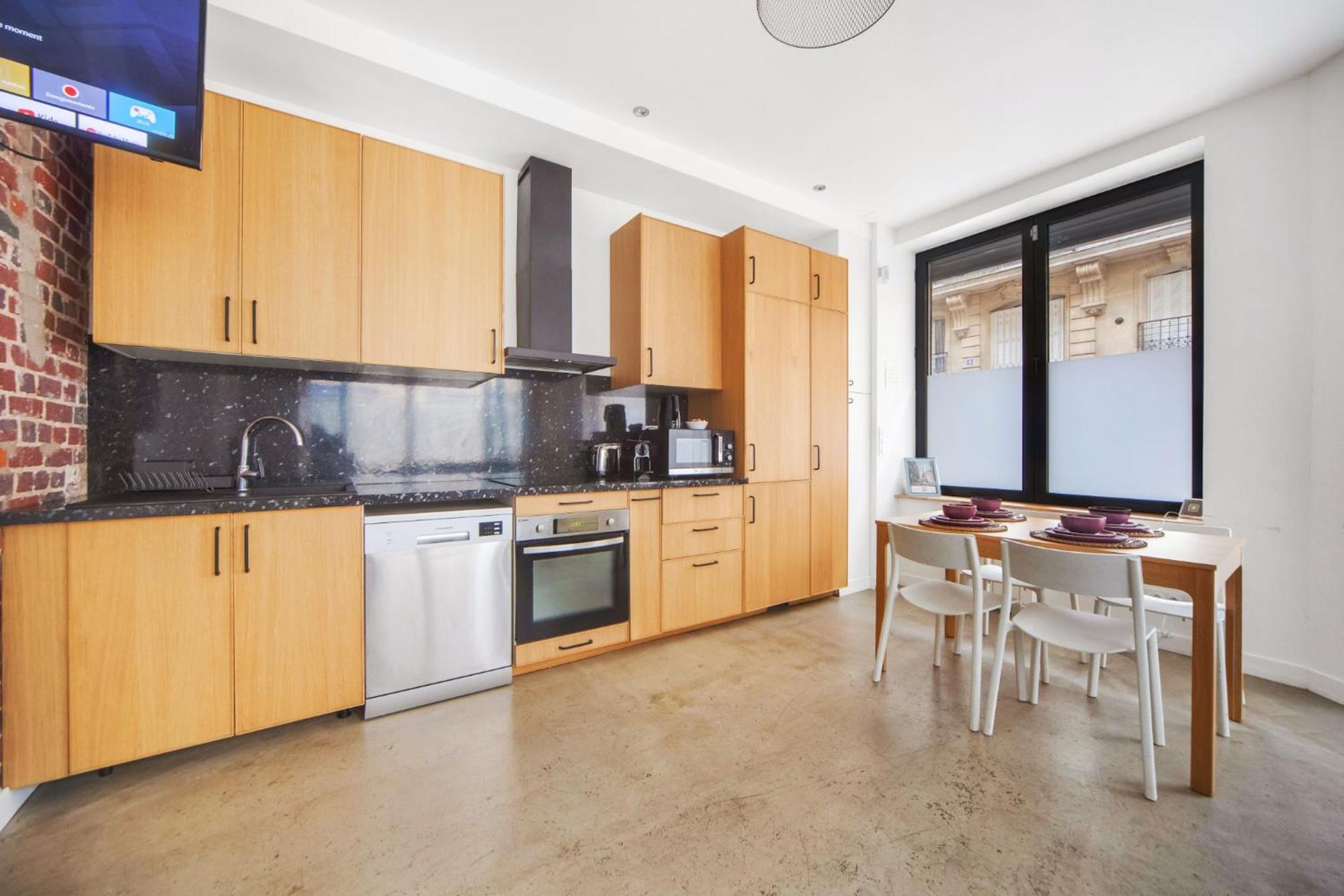 Large Flat Very Close To Montmartre Appartement *