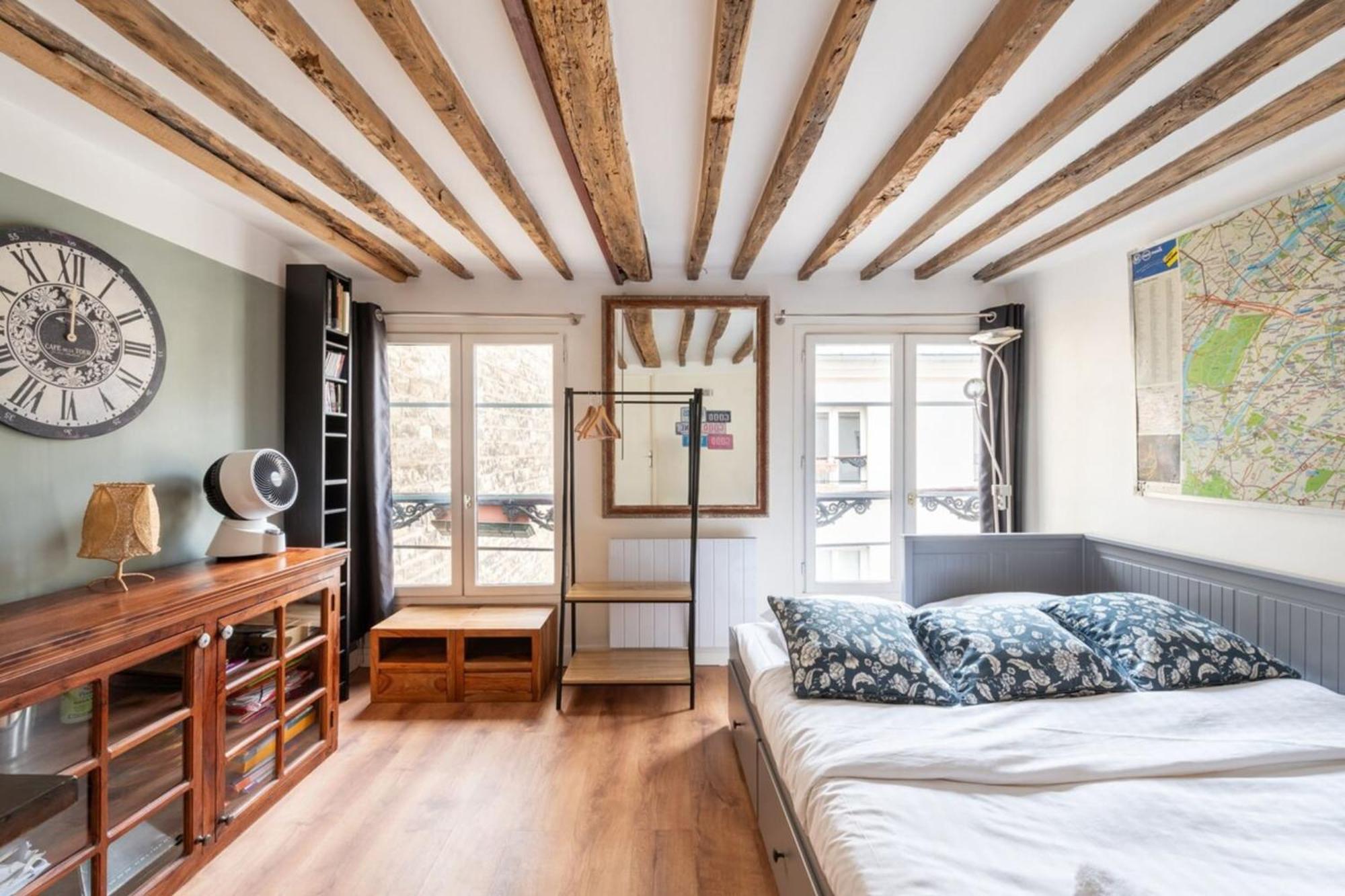 Apartment Central Parisian-style Studio Apart - Sentier Paris