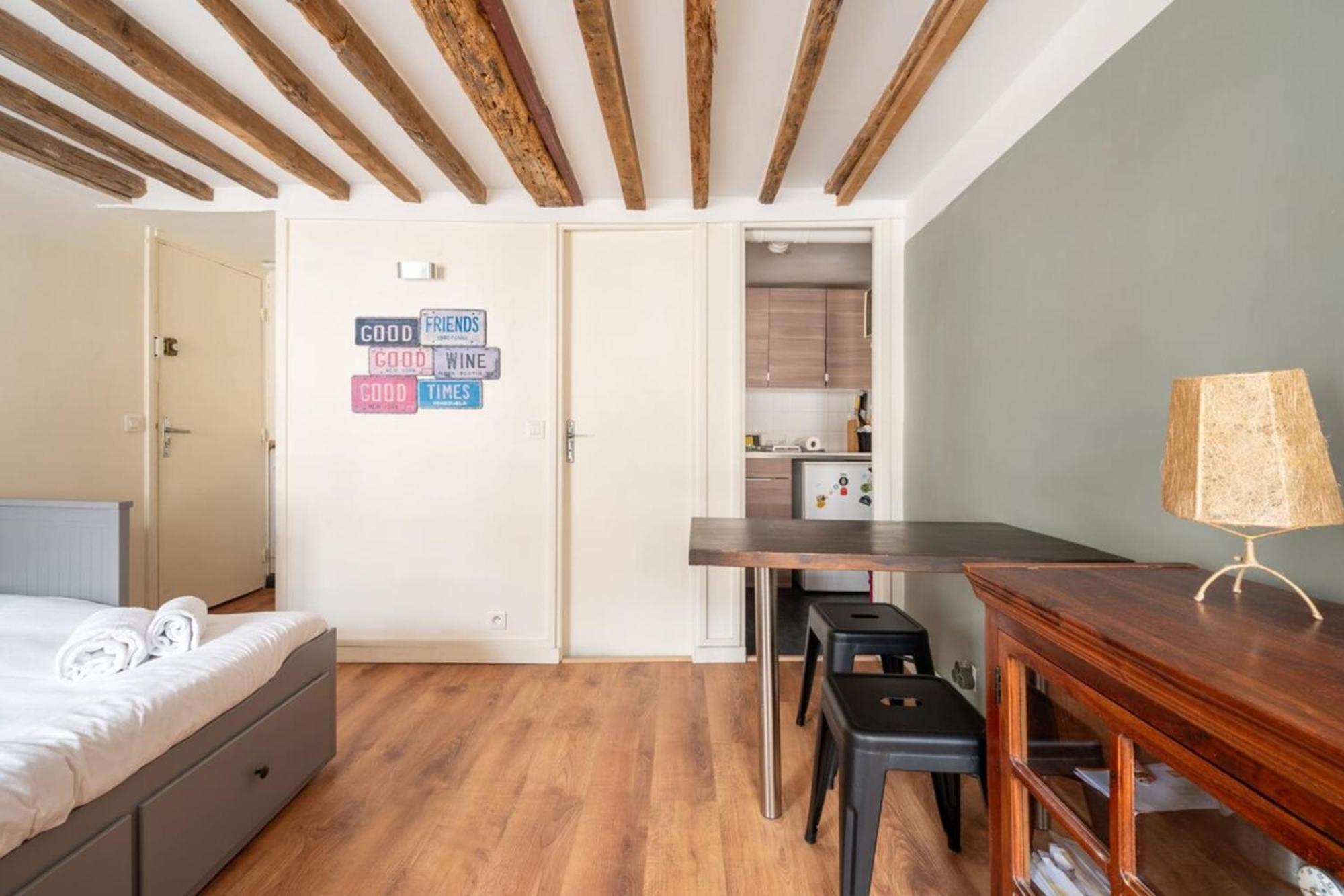Apartment Central Parisian-style Studio Apart - Sentier Paris