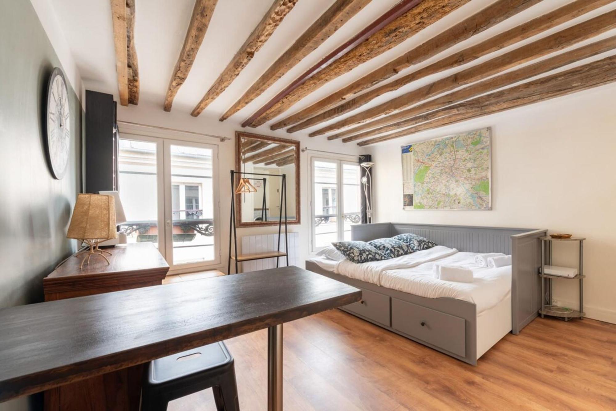 Apartment Central Parisian-style Studio Apart - Sentier