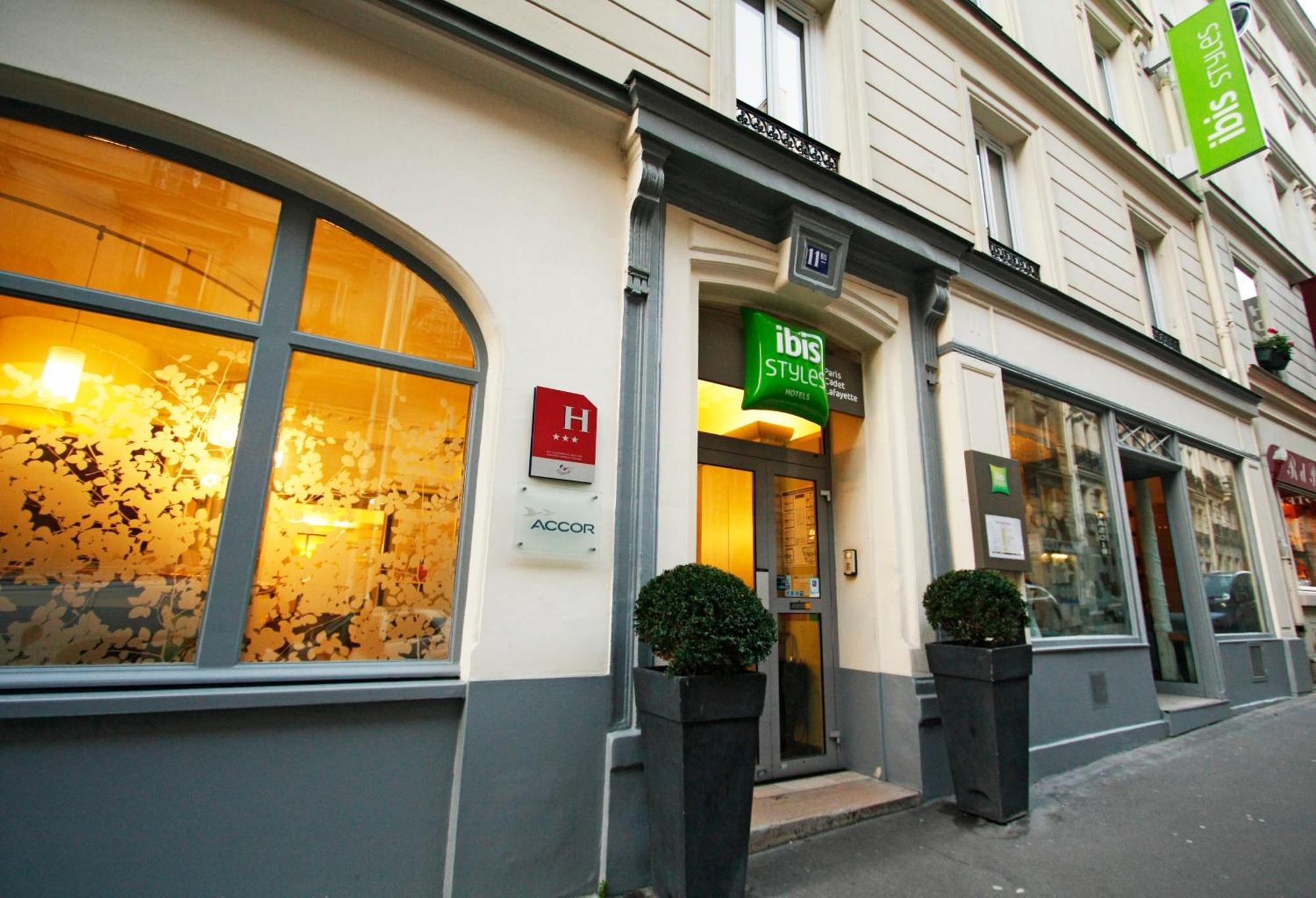 Hotel Ibis Styles Cadet Lafayette Paris