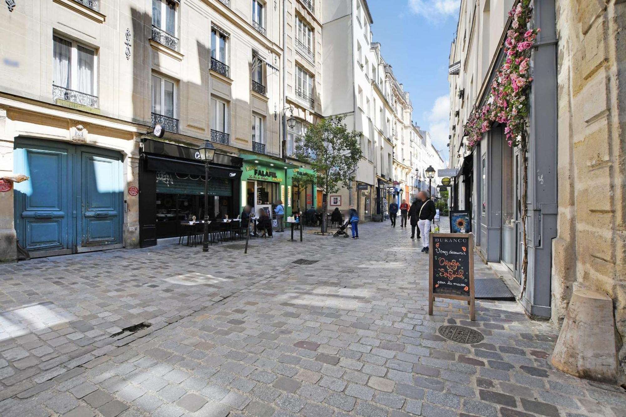 Appartement Marais - Rosiers Charming 2 Peoples *