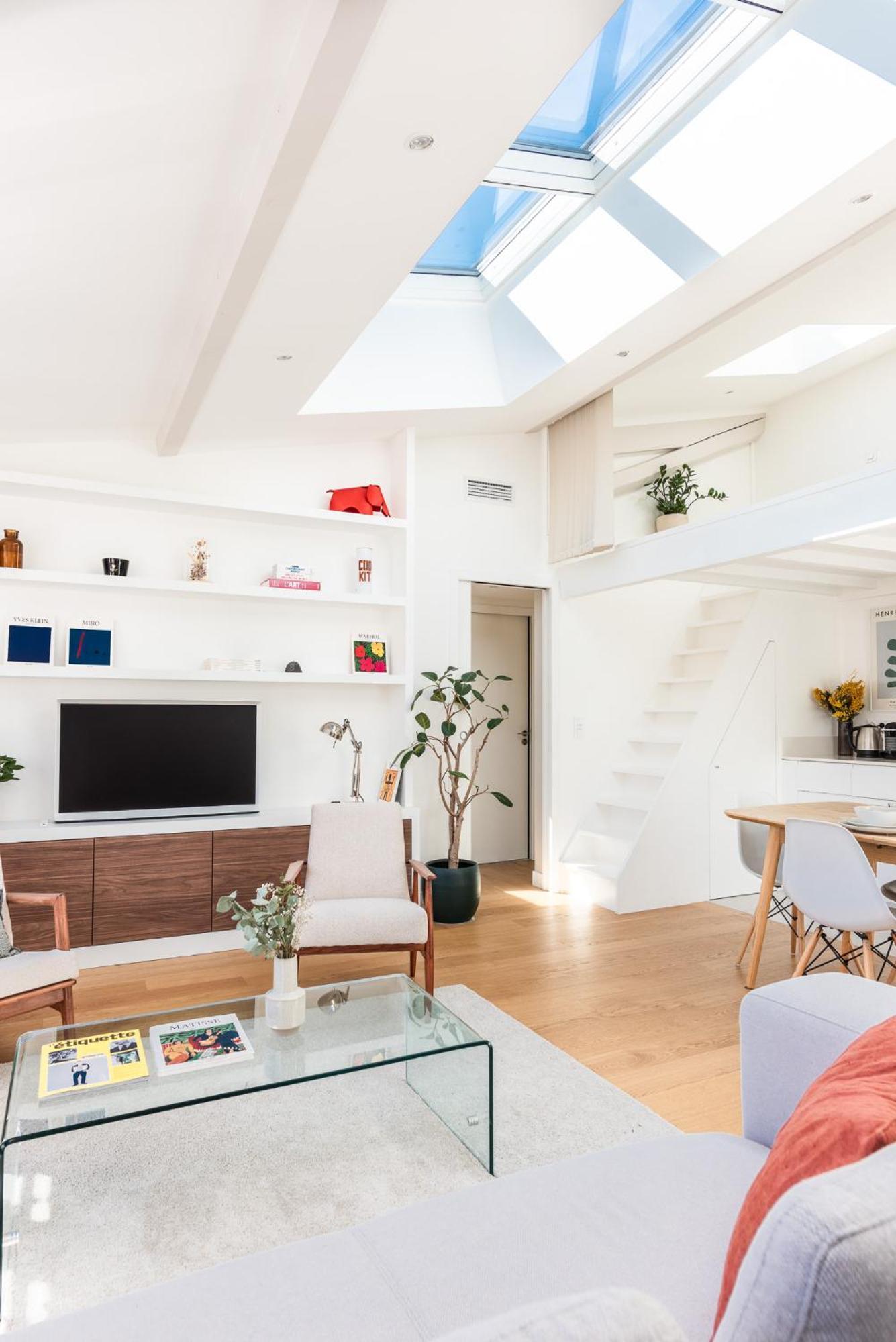 Penthouse Loft - 4 Guests - In Heart Of Paris