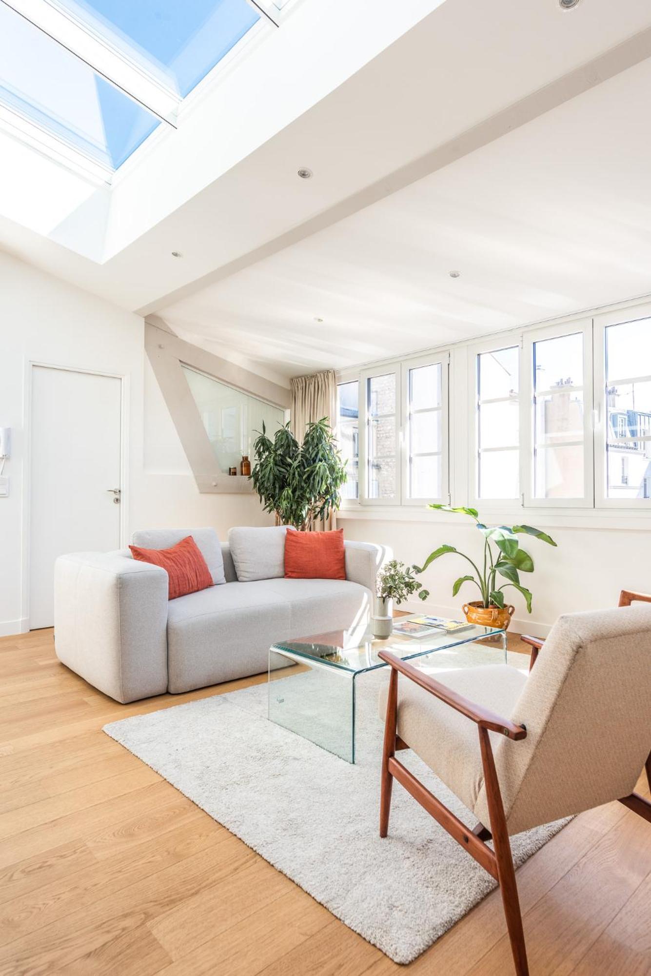 Penthouse Loft - 4 Guests - In Heart Of Paris