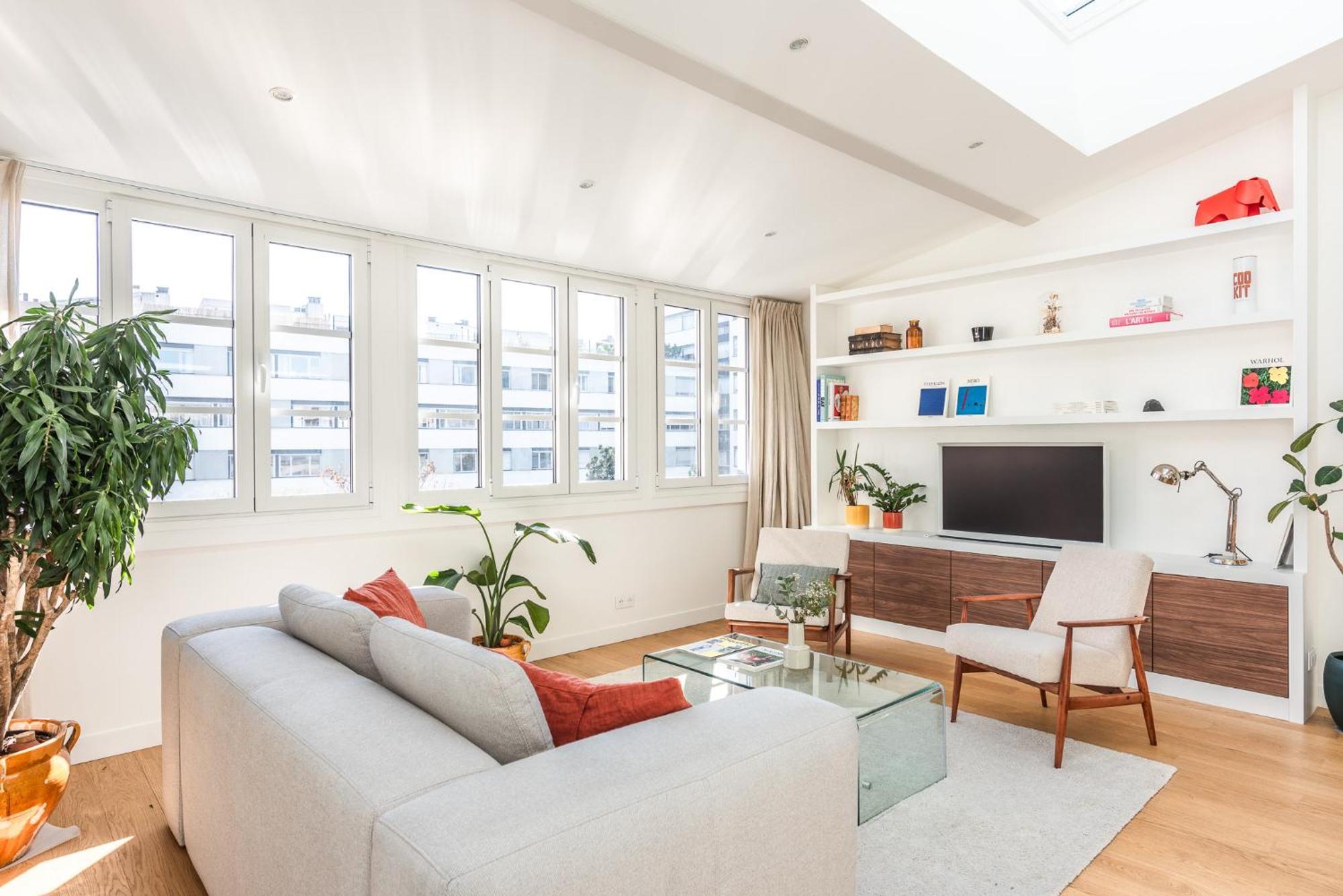 Apartment Penthouse Loft - 4 Guests - In Heart Of Paris