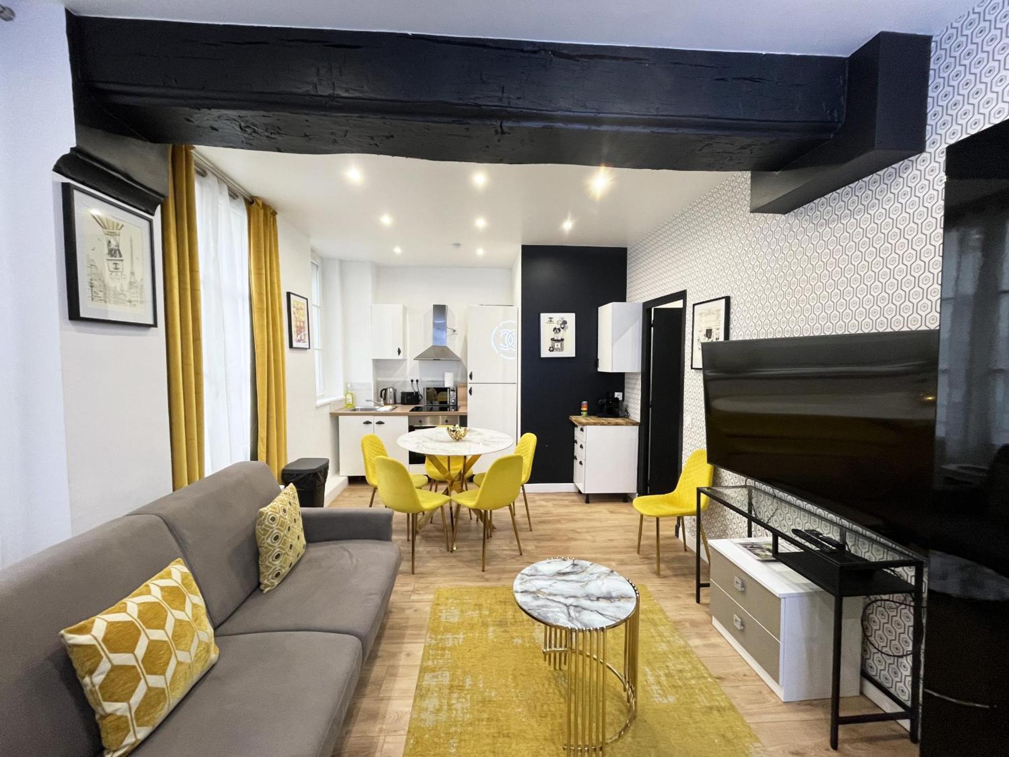 Appartement Urban Flat 157 - Coco Chanel Flat In Montorgueil Paris