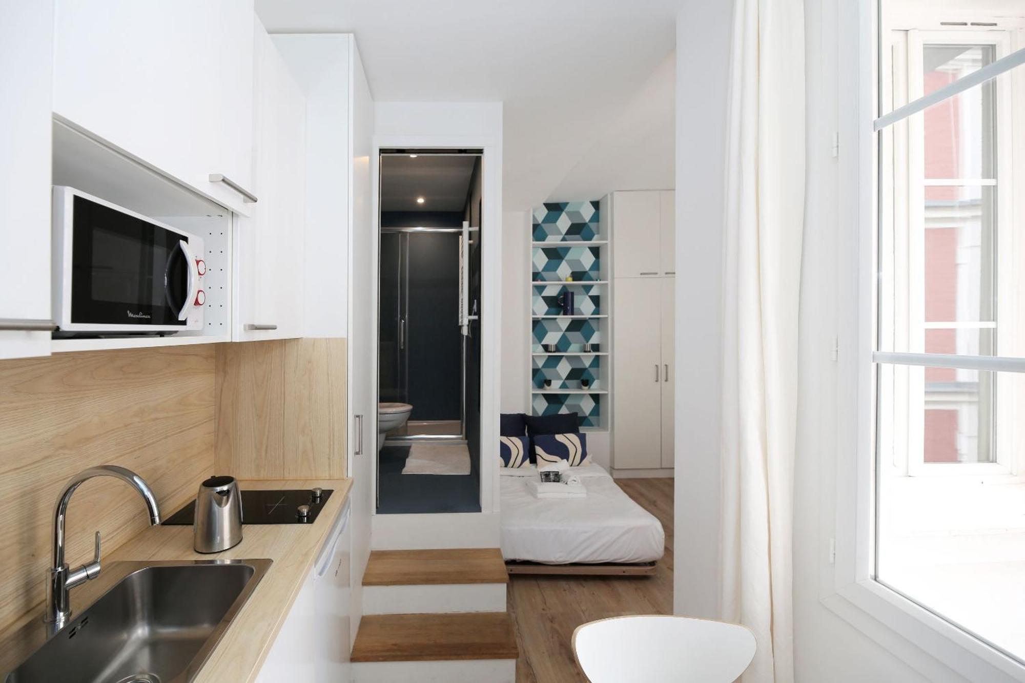 Studio Atypique Refait A Neuf - 10 - 2p Appartement Paris