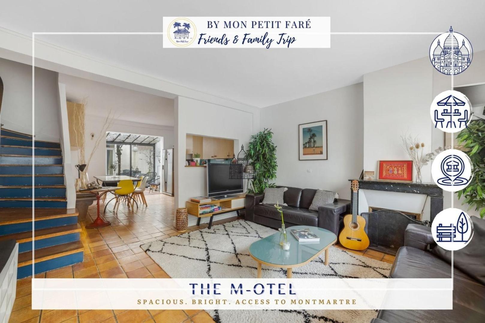 Appartement M-otel - Groupes & Familles - 5 Min Montmartre *
