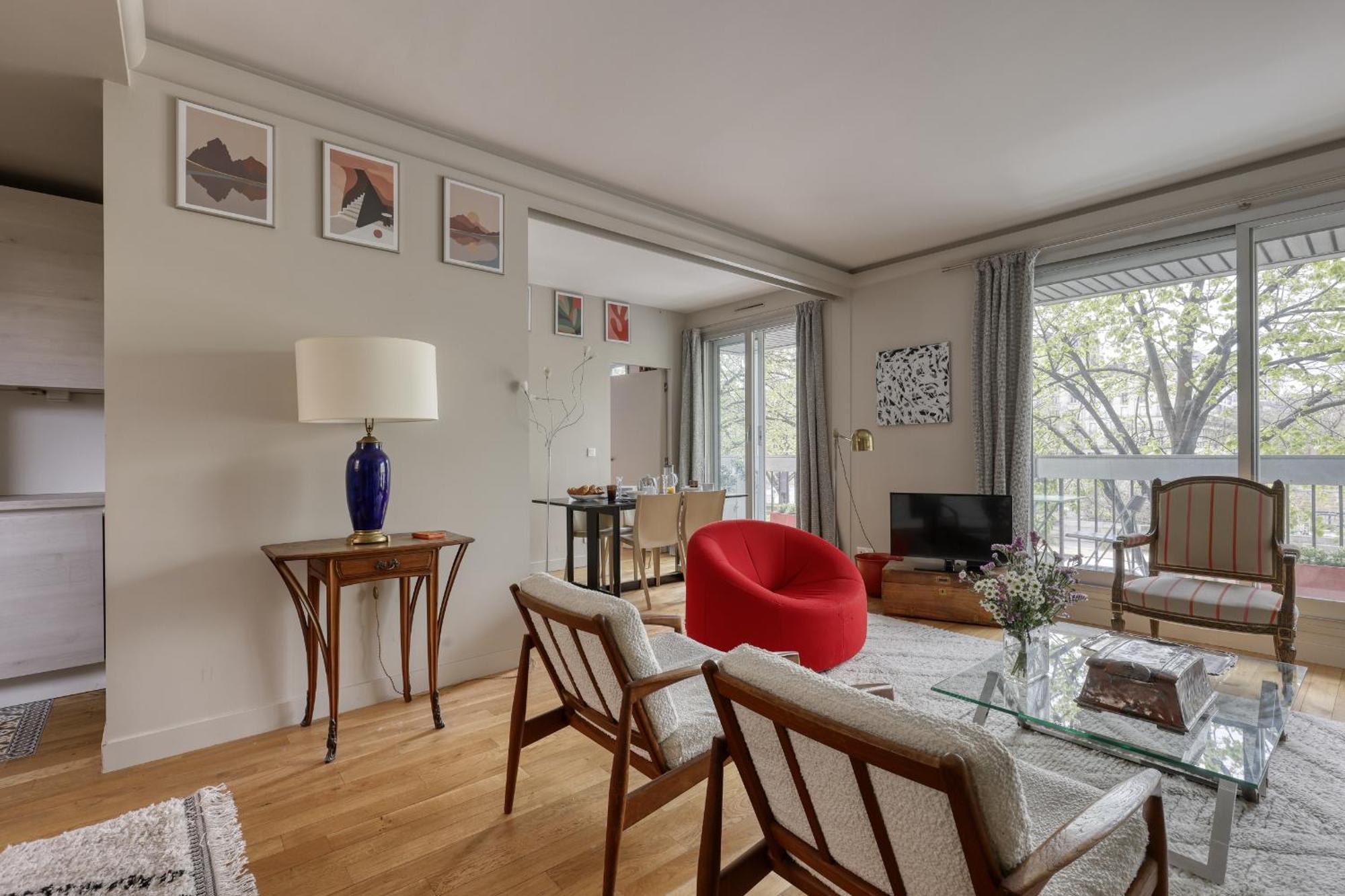 Apartment Luminous & Modern Flat With Balcony Paris-bastille *