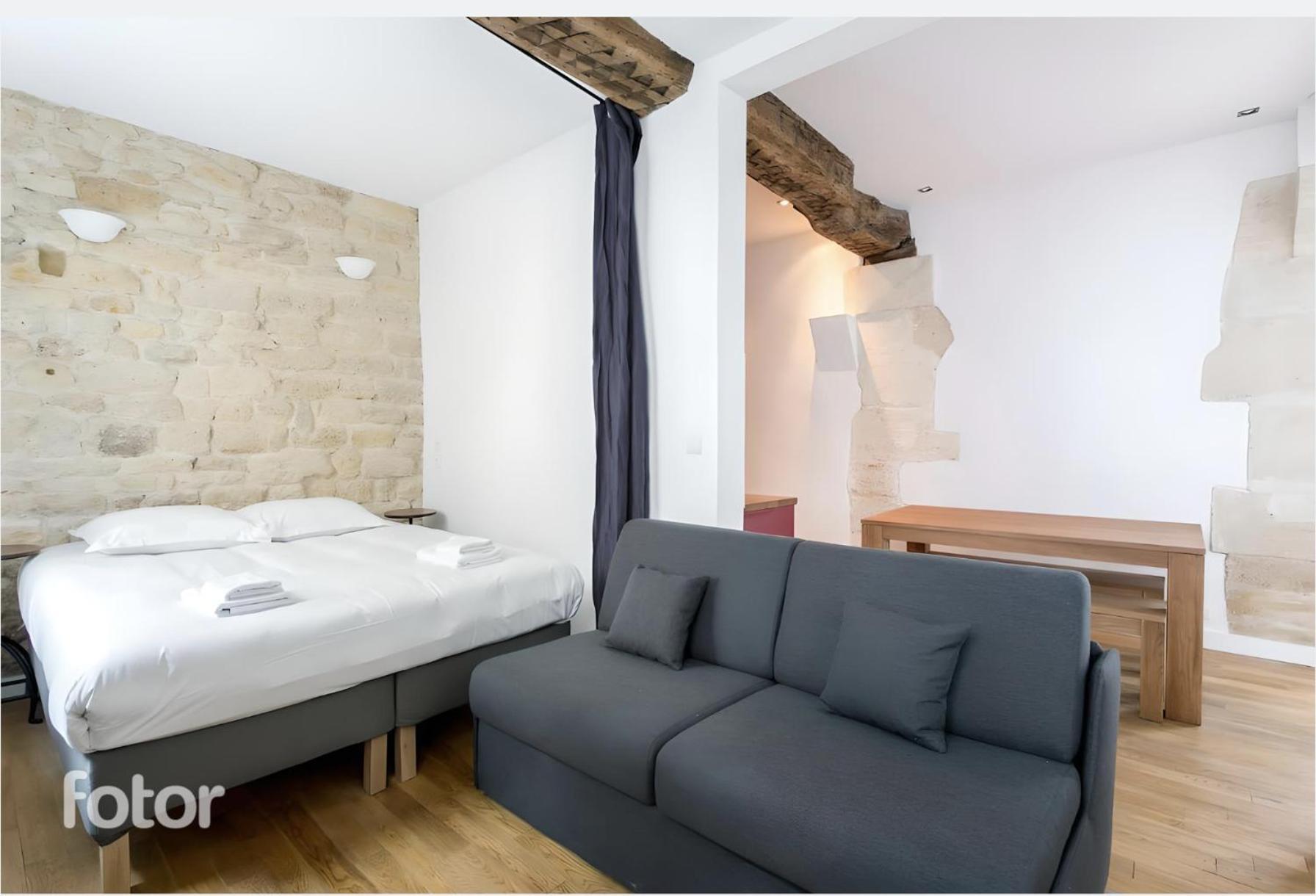 Du Lion/ac Historic Flat, Marais, 4-5 Guests Appartement *