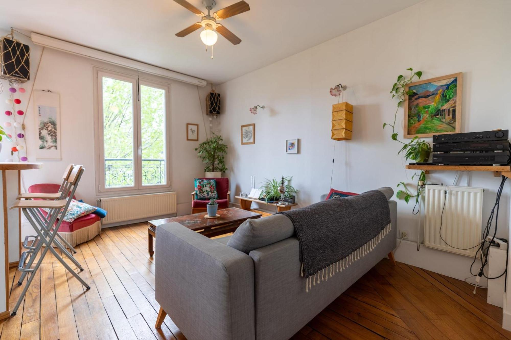 Appartement Cosy Metro Orly 4pers