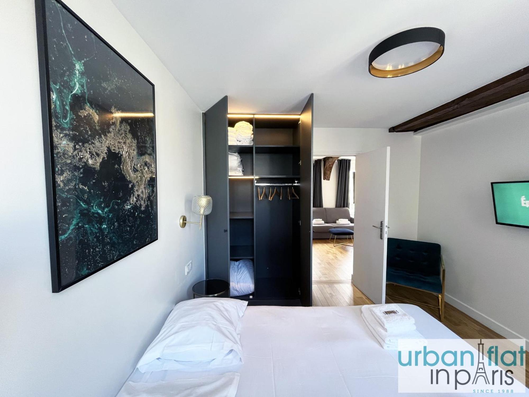 Urban Flat 176 - Charming 3 Bedroom In Montorgueil *