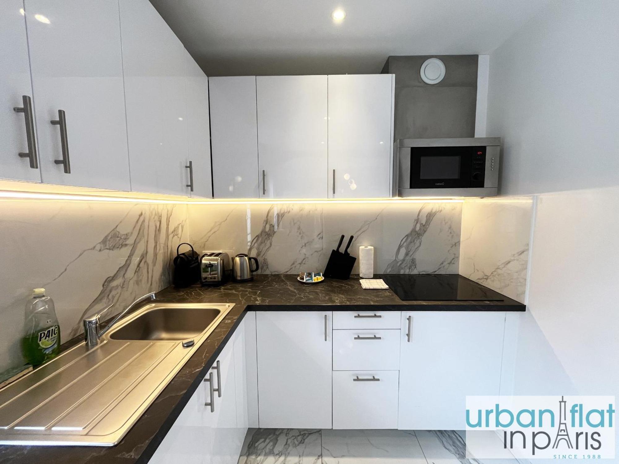 Urban Flat 176 - Charming 3 Bedroom In Montorgueil Apartment Paris